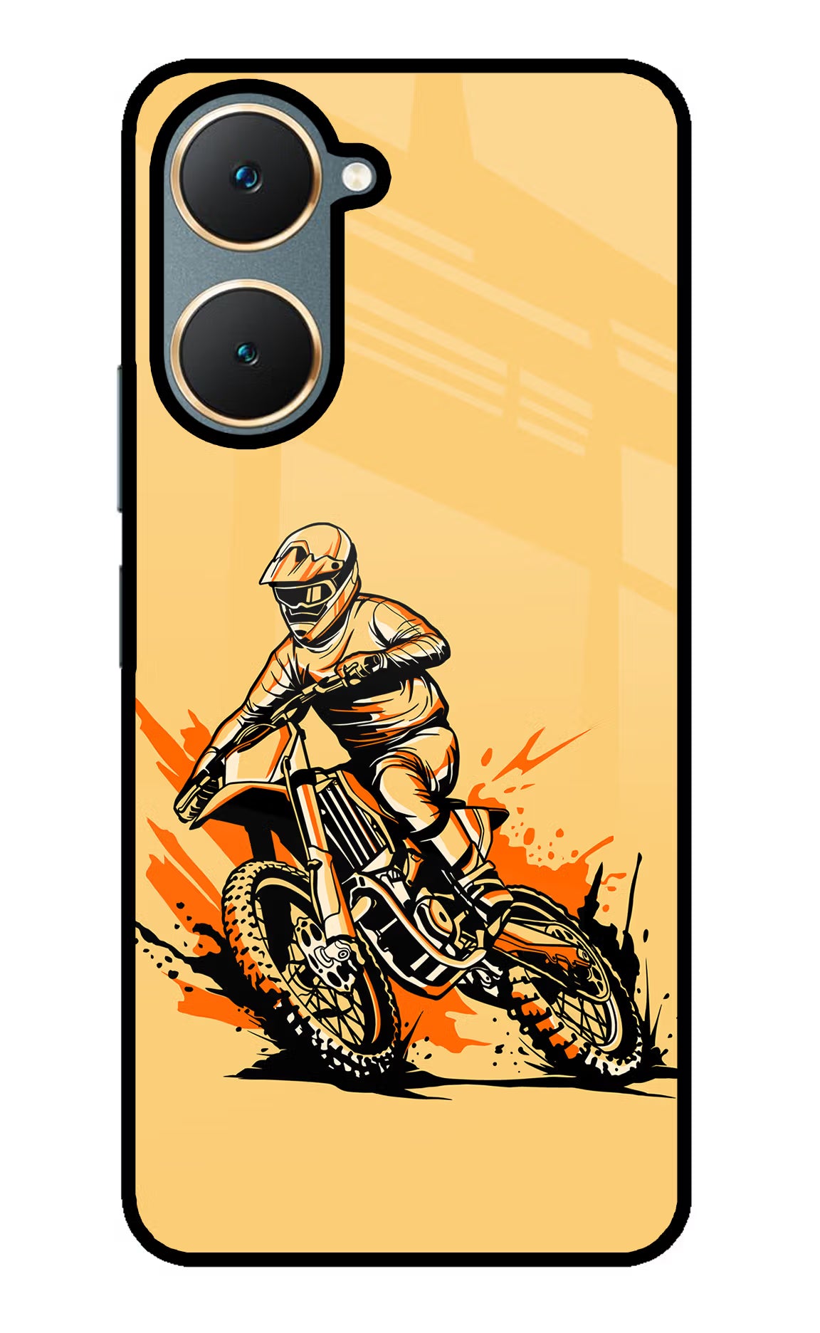 Off-Road Fury Vivo Y18/Y18e Glass Case - Off-Road Fury Vivo Y18/Y18e Glass Case Off-Road Fury Vivo Y18/Y18e Glass Case
