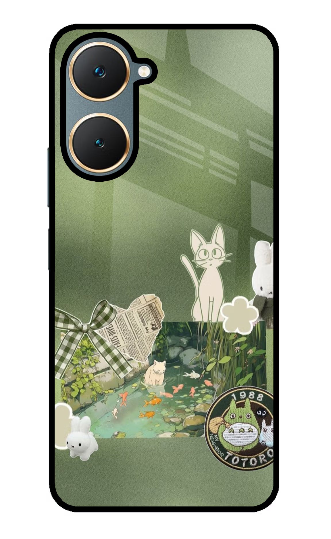 Aesthetic anime Vivo Y18/Y18e Glass Case - Aesthetic anime Vivo Y18/Y18e Glass Case Aesthetic anime Vivo Y18/Y18e Glass Case