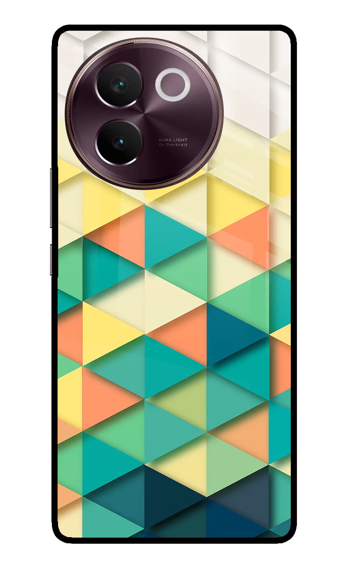Abstract Vivo V30e Glass Case - Abstract Vivo V30e Glass Case Abstract Vivo V30e Glass Case