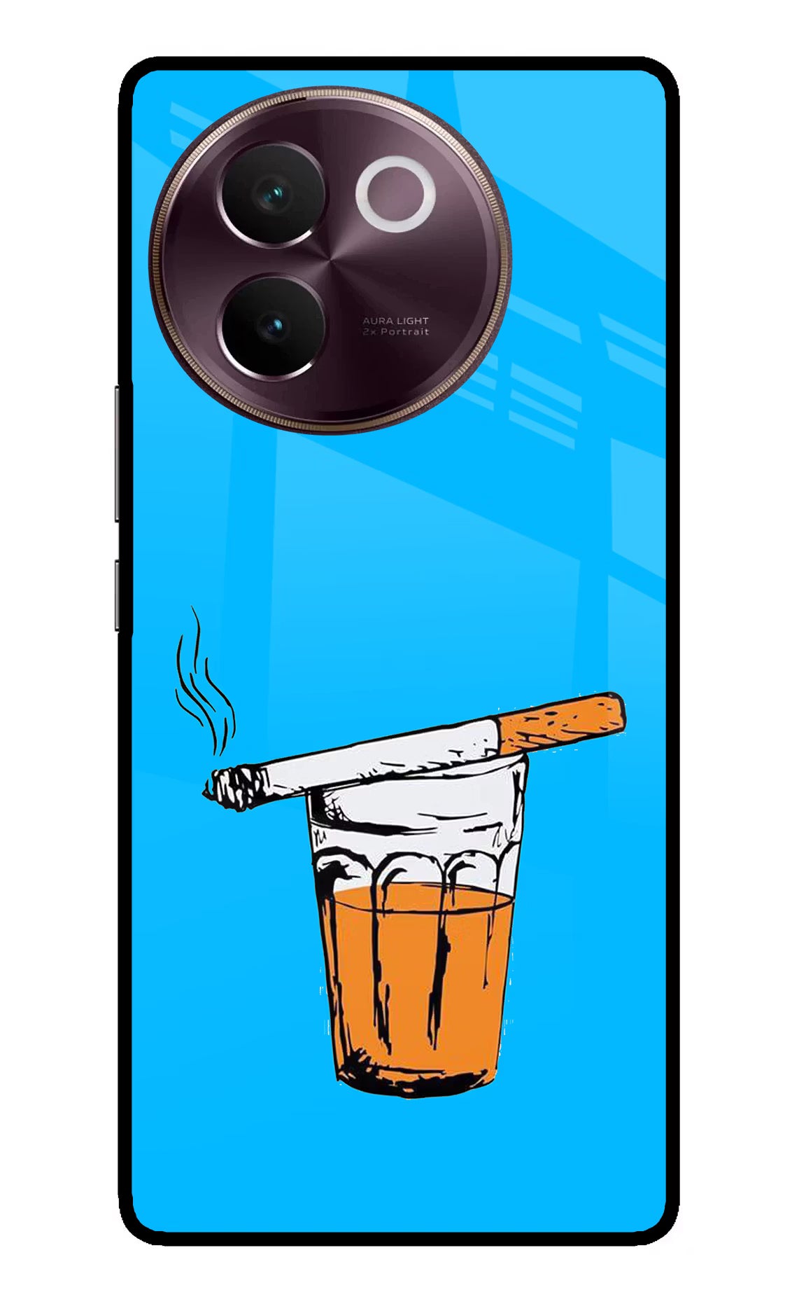 Chai Sutta Vivo V30e Glass Case - Chai Sutta Vivo V30e Glass Case Chai Sutta Vivo V30e Glass Case