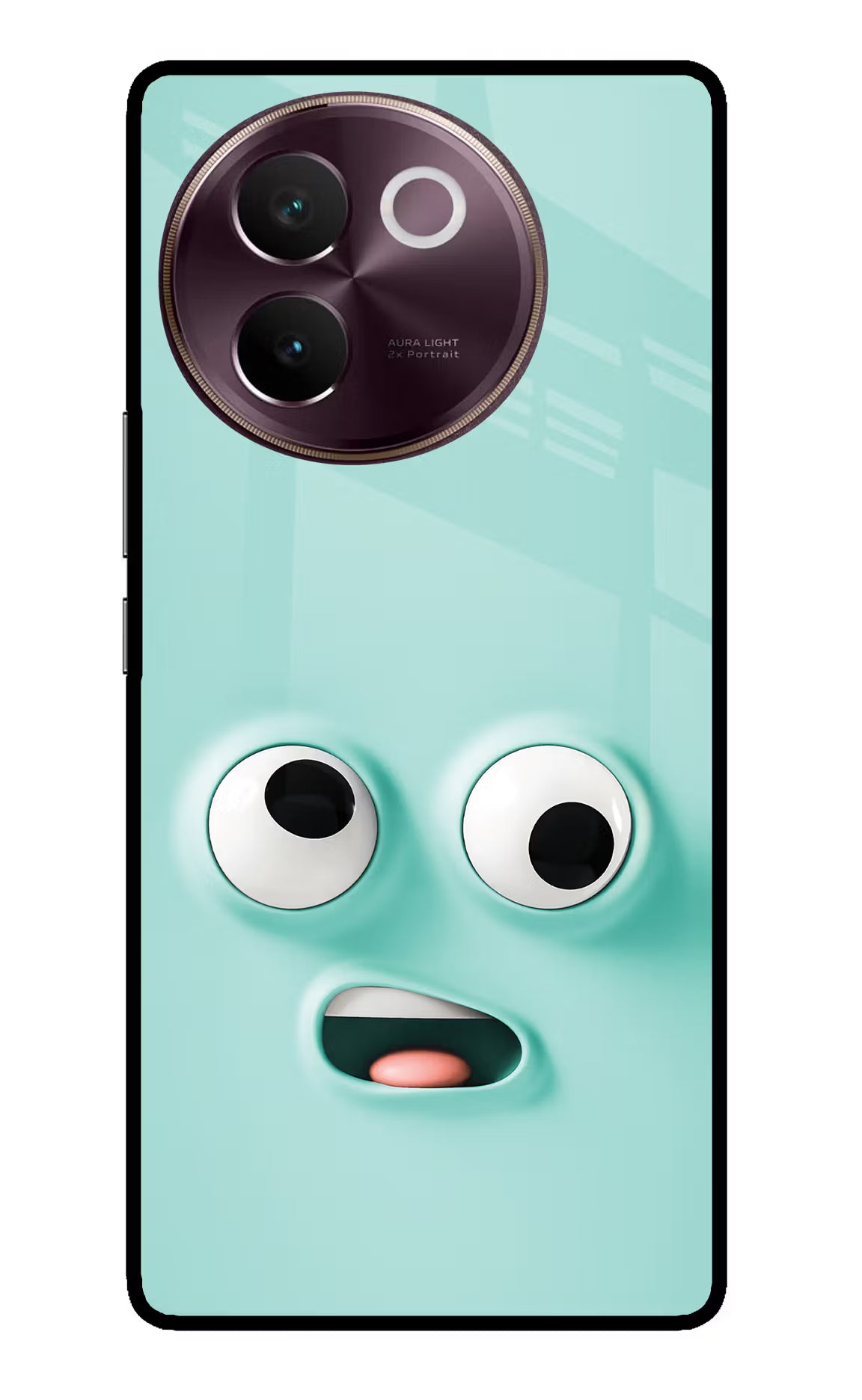 Funny Cartoon Vivo V30e Glass Case - Funny Cartoon Vivo V30e Glass Case Funny Cartoon Vivo V30e Glass Case