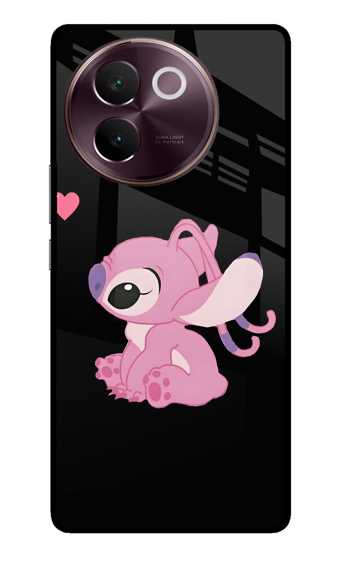 Angel Crush Vivo V30e Glass Case - Angel Crush Vivo V30e Glass Case Angel Crush Vivo V30e Glass Case