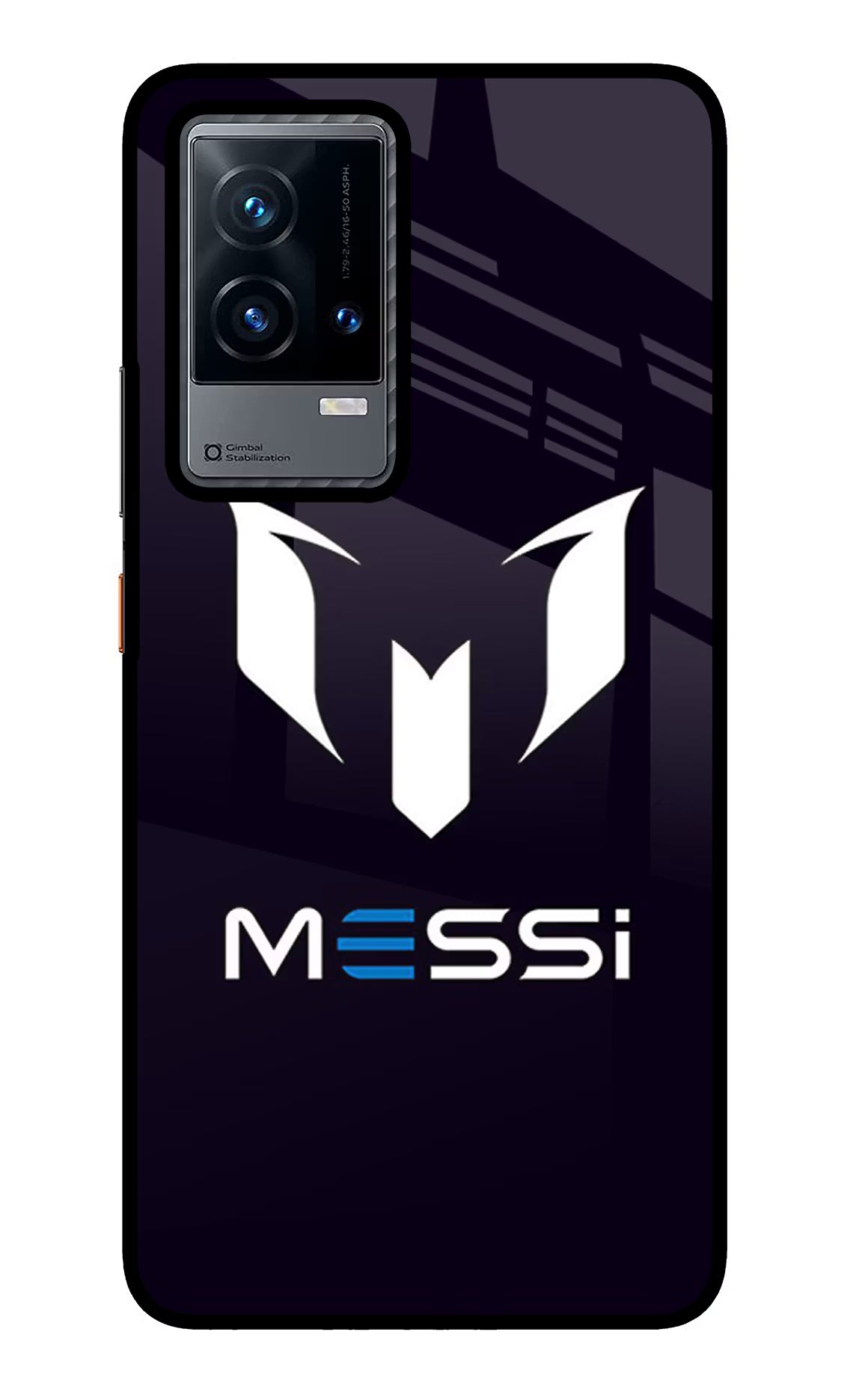 Messi Logo iQOO 9 5G Glass Case - Messi Logo iQOO 9 5G Glass Case Messi Logo iQOO 9 5G Glass Case