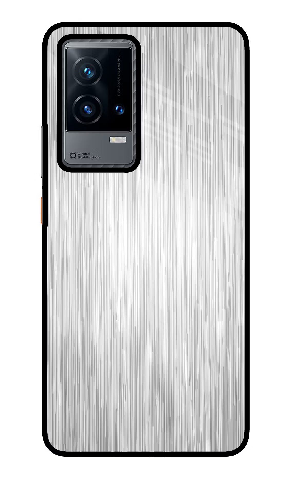 Wooden Grey Texture iQOO 9 5G Back Cover - Wooden Grey Texture iQOO 9 5G Glass Case Back Cover by Casekaro Wooden Grey Texture iQOO 9 5G Glass Case Back Cover by Casekaro