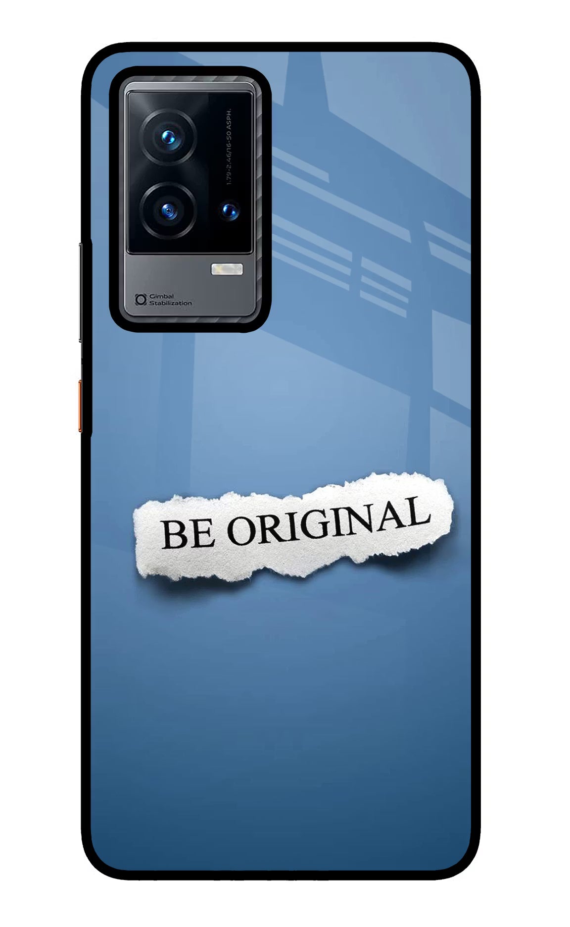 Be Original iQOO 9 5G Back Cover - Be Original iQOO 9 5G Glass Case Back Cover by Casekaro Be Original iQOO 9 5G Glass Case Back Cover by Casekaro