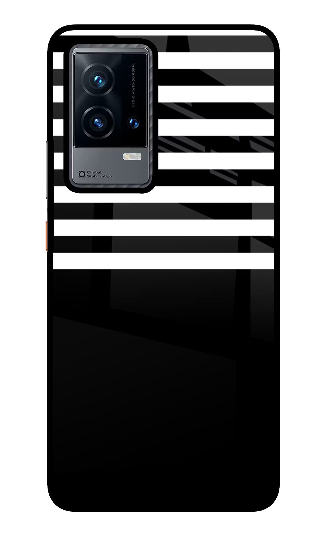 Black and White Print iQOO 9 5G Back Cover - Black and White Print iQOO 9 5G Glass Case Back Cover by Casekaro Black and White Print iQOO 9 5G Glass Case Back Cover by Casekaro