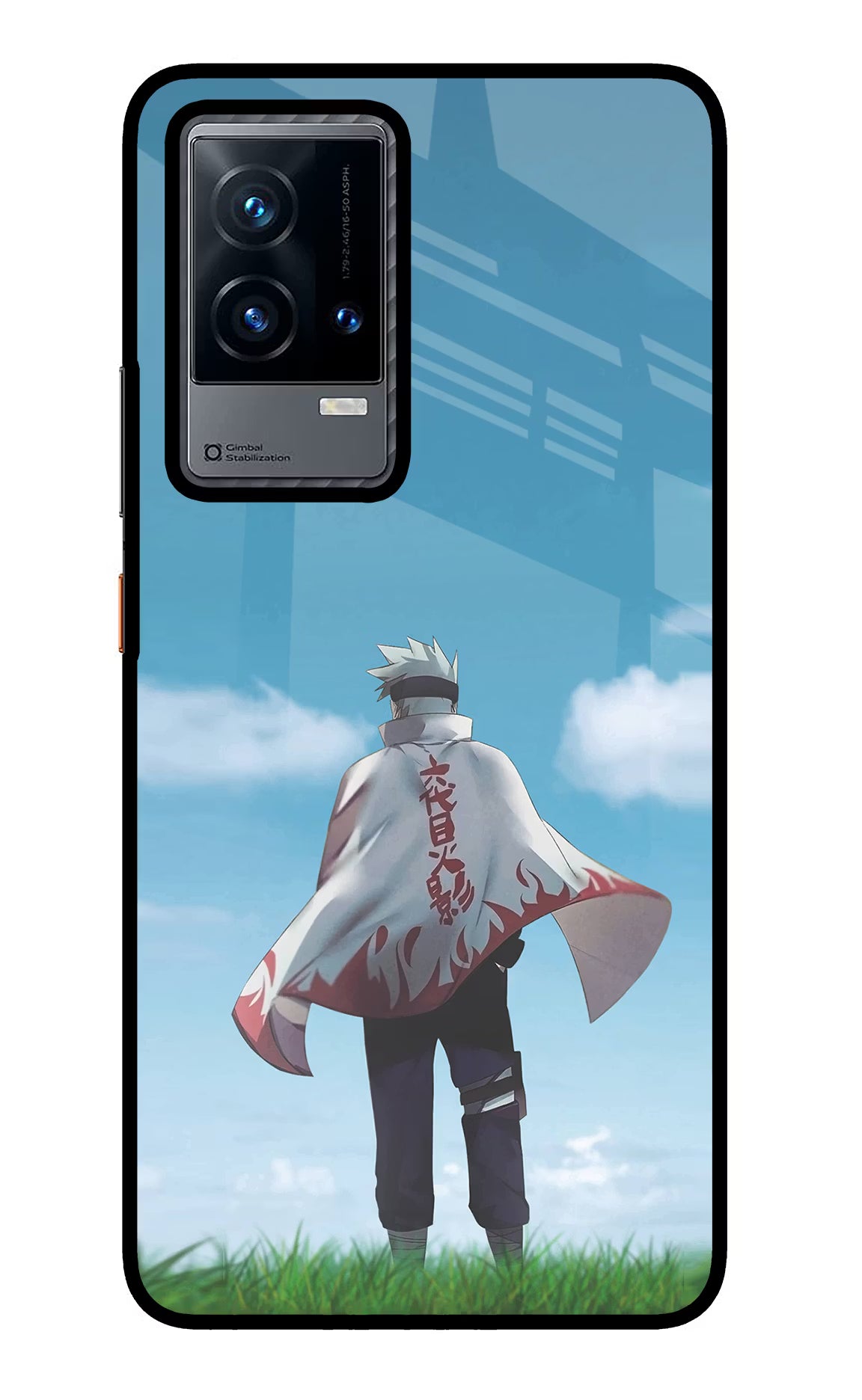 Kakashi iQOO 9 5G Back Cover - Kakashi iQOO 9 5G Glass Case Back Cover by Casekaro Kakashi iQOO 9 5G Glass Case Back Cover by Casekaro