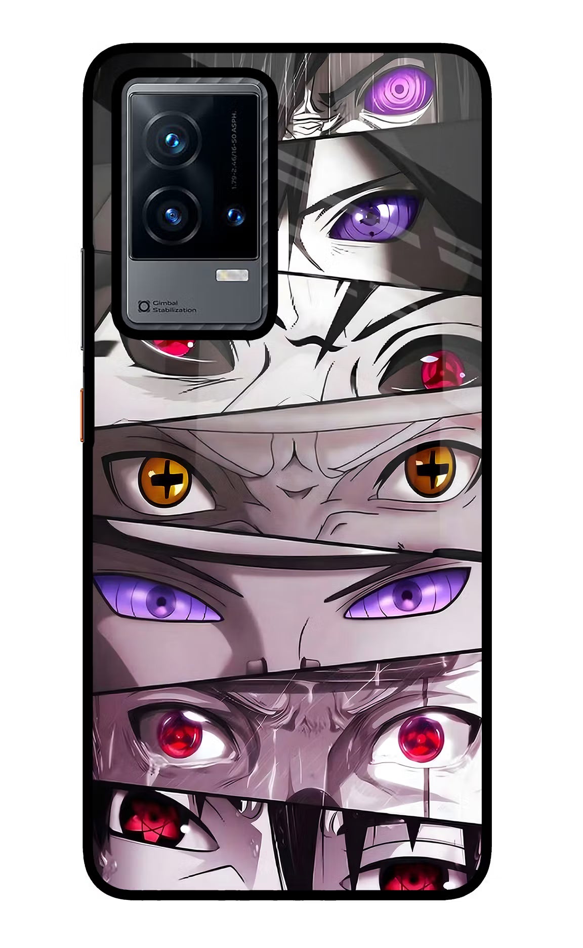 Naruto Anime iQOO 9 5G Back Cover - Naruto Anime iQOO 9 5G Glass Case Back Cover by Casekaro Naruto Anime iQOO 9 5G Glass Case Back Cover by Casekaro