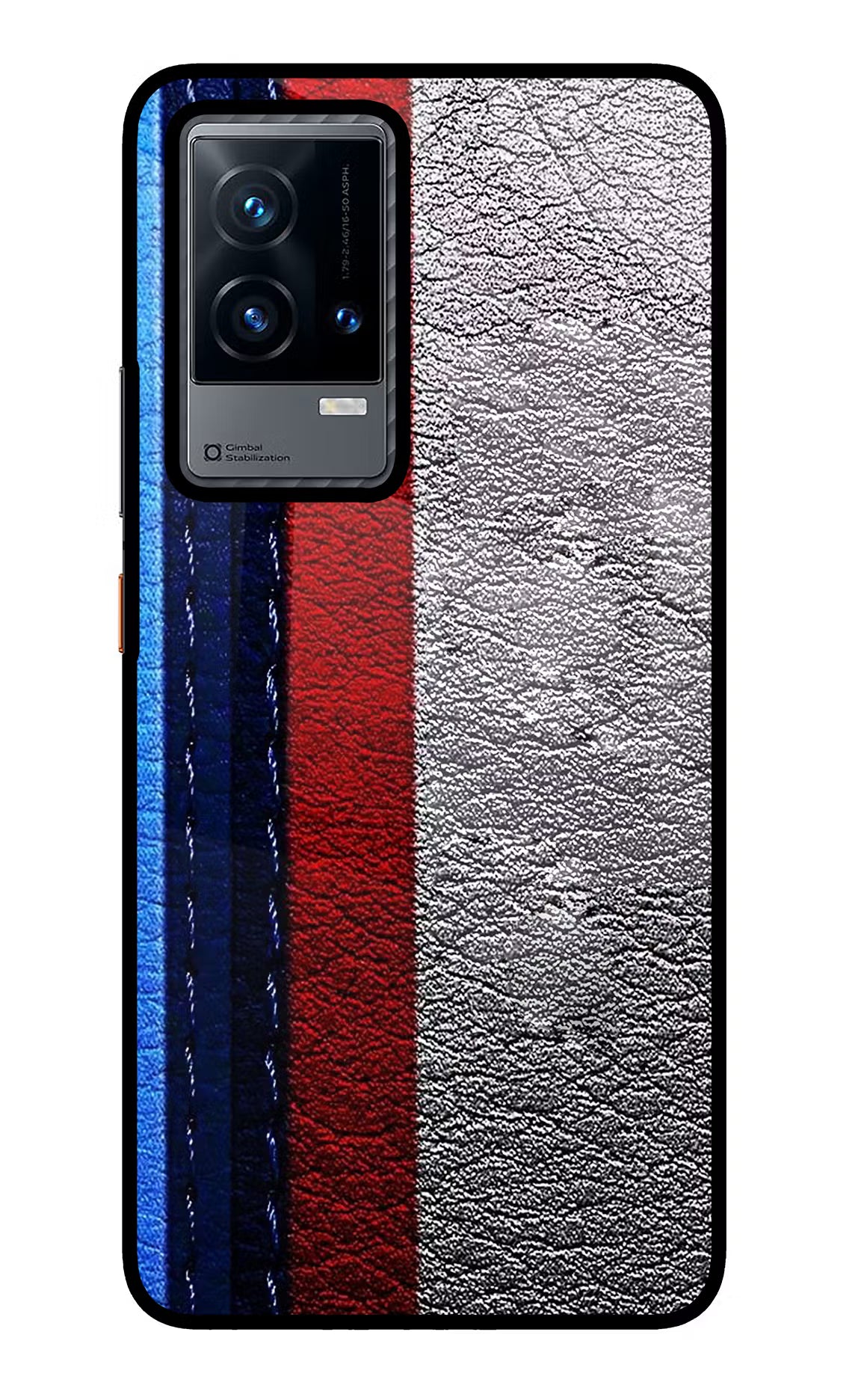 BMW Stripes iQOO 9 5G Glass Case - BMW Stripes iQOO 9 5G Glass Case BMW Stripes iQOO 9 5G Glass Case