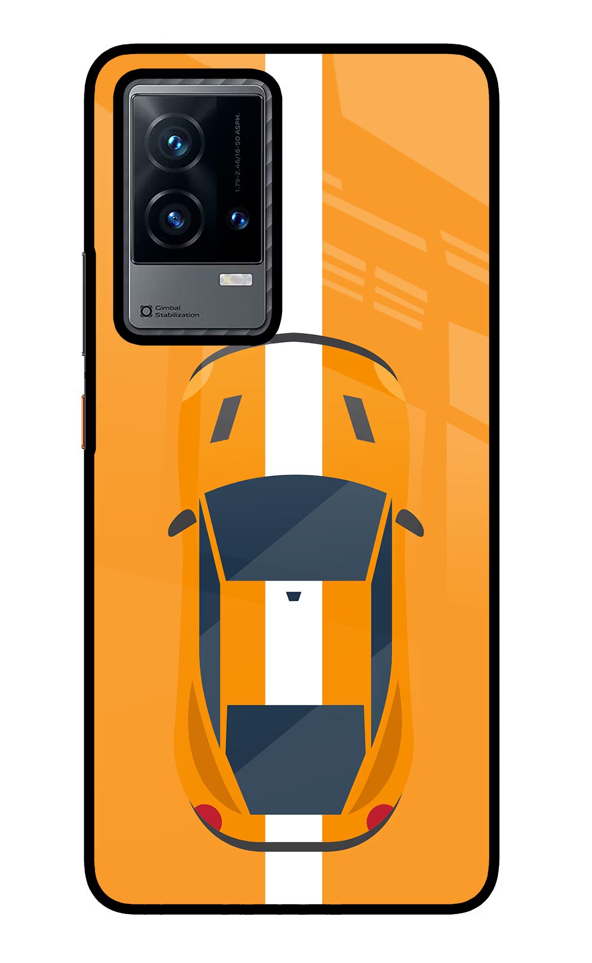 Highway Pursuit iQOO 9 5G Back Cover - Highway Pursuit iQOO 9 5G Glass Case Back Cover by Casekaro Highway Pursuit iQOO 9 5G Glass Case Back Cover by Casekaro