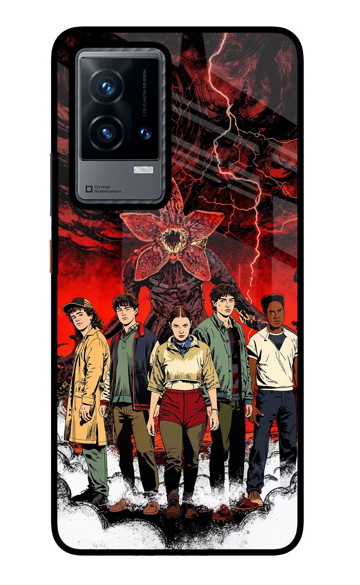 Ordinary Things Characters iQOO 9 5G Glass Case - Ordinary Things Characters iQOO 9 5G Glass Case Ordinary Things Characters iQOO 9 5G Glass Case