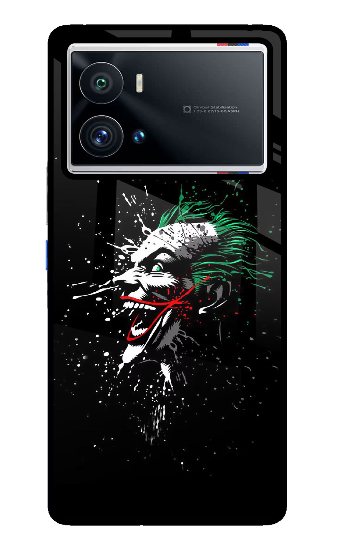 Joker iQOO 9 Pro 5G Back Cover - Joker iQOO 9 Pro 5G Glass Case Back Cover by Casekaro Joker iQOO 9 Pro 5G Glass Case Back Cover by Casekaro