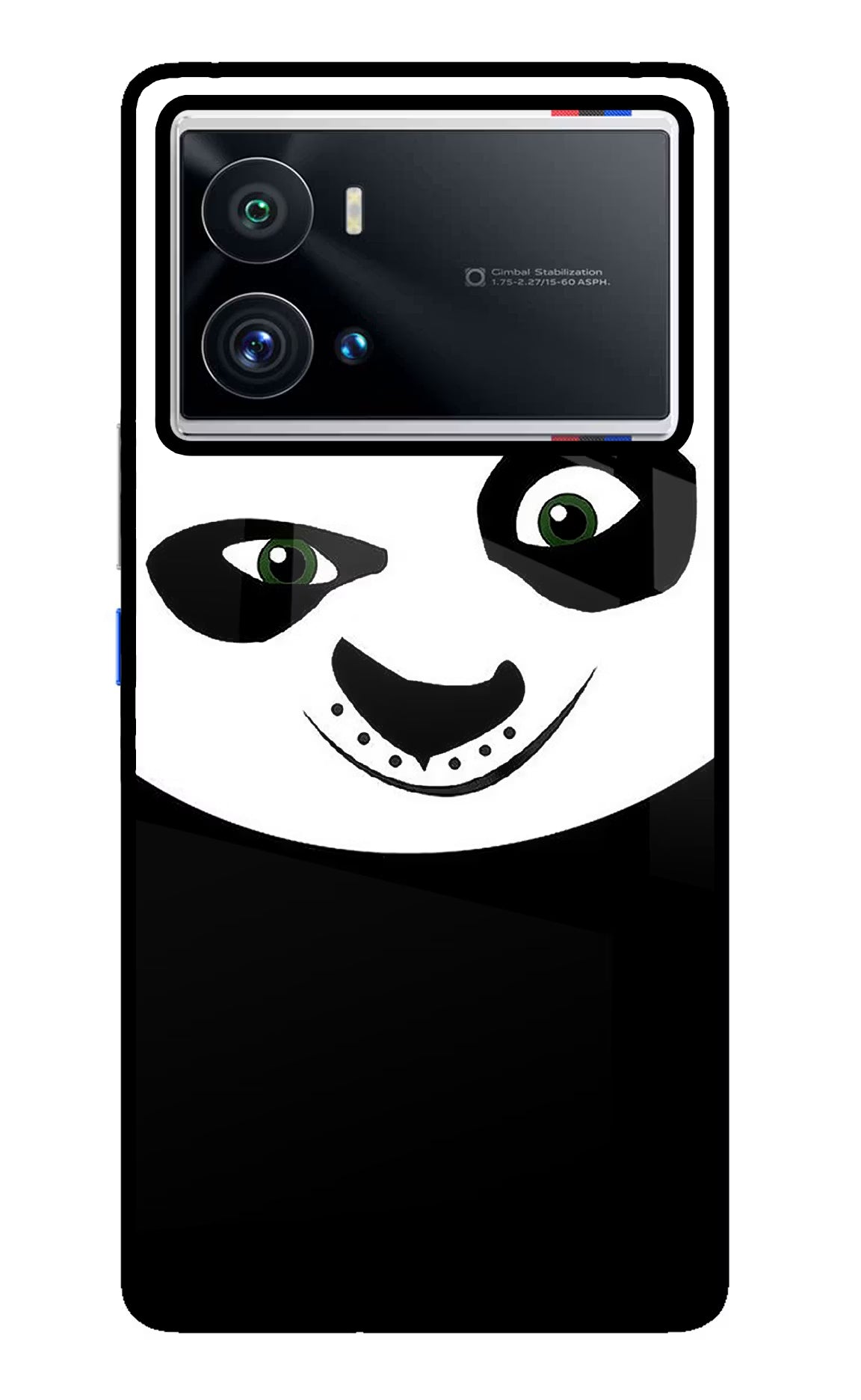 Panda iQOO 9 Pro 5G Back Cover - Panda iQOO 9 Pro 5G Glass Case Back Cover by Casekaro Panda iQOO 9 Pro 5G Glass Case Back Cover by Casekaro