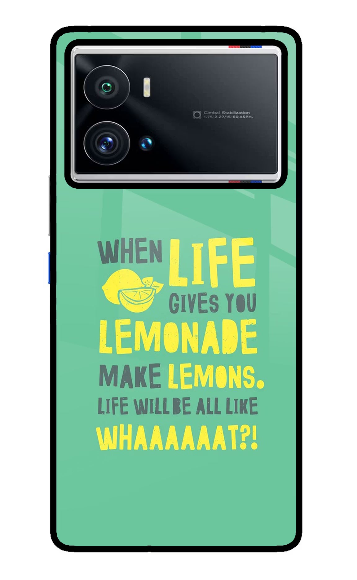 Quote iQOO 9 Pro 5G Back Cover - Quote iQOO 9 Pro 5G Glass Case Back Cover by Casekaro Quote iQOO 9 Pro 5G Glass Case Back Cover by Casekaro