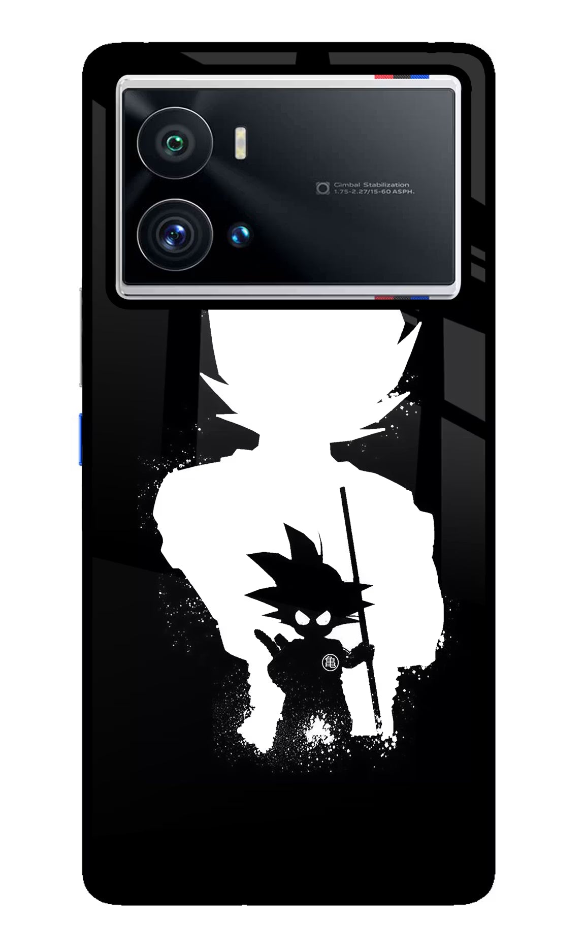 Goku Shadow iQOO 9 Pro 5G Glass Case - Goku Shadow iQOO 9 Pro 5G Glass Case Goku Shadow iQOO 9 Pro 5G Glass Case