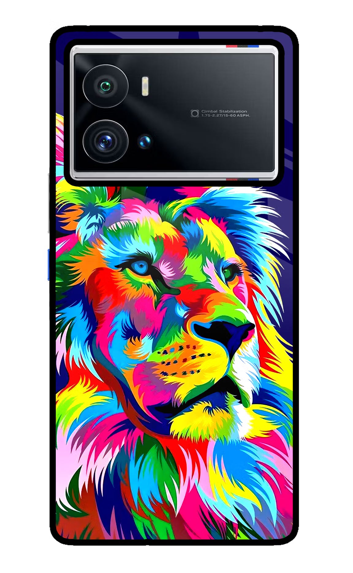Vector Art Lion iQOO 9 Pro 5G Back Cover - Vector Art Lion iQOO 9 Pro 5G Glass Case Back Cover by Casekaro Vector Art Lion iQOO 9 Pro 5G Glass Case Back Cover by Casekaro