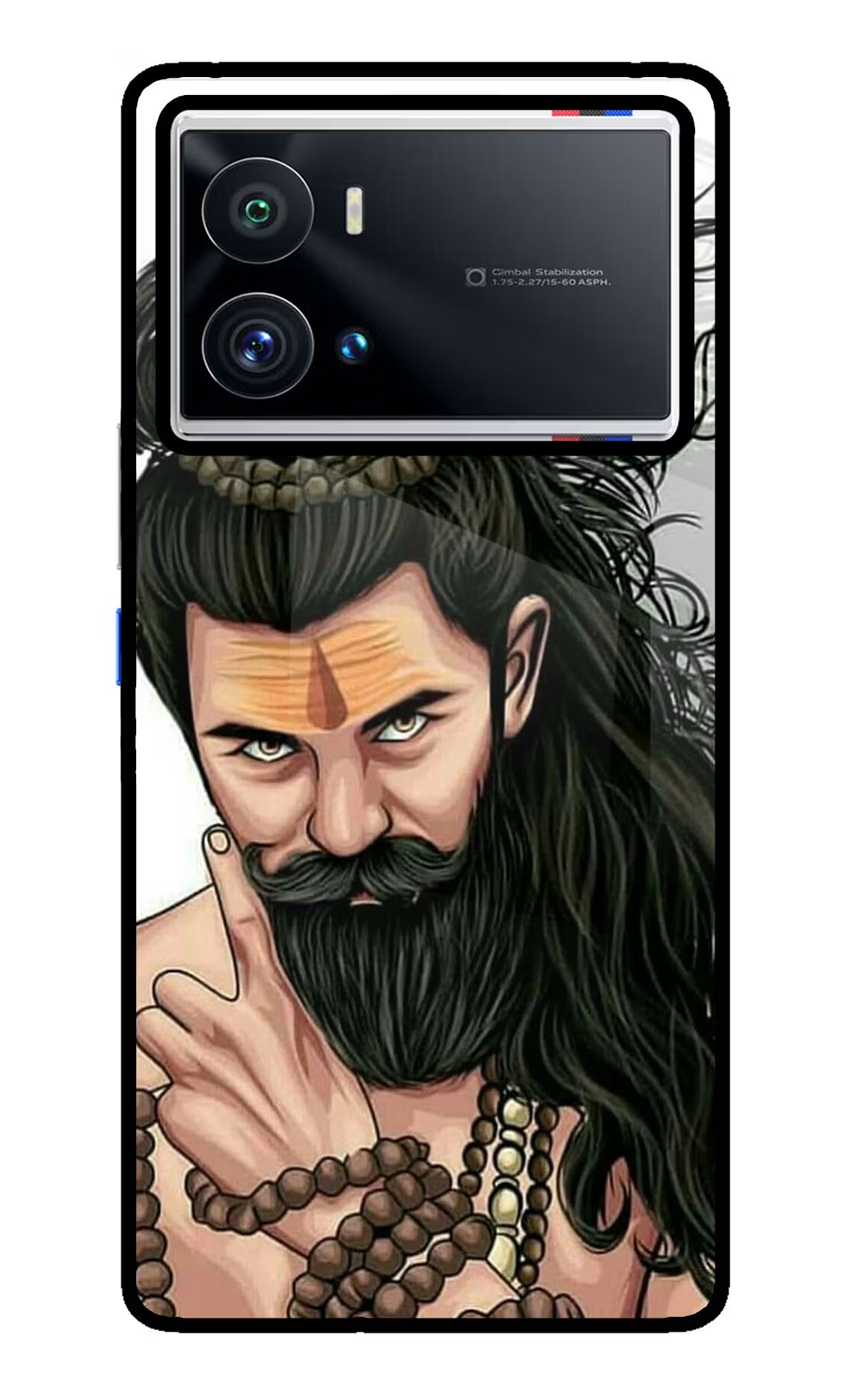 Mahadev iQOO 9 Pro 5G Back Cover - Mahadev iQOO 9 Pro 5G Glass Case Back Cover by Casekaro Mahadev iQOO 9 Pro 5G Glass Case Back Cover by Casekaro