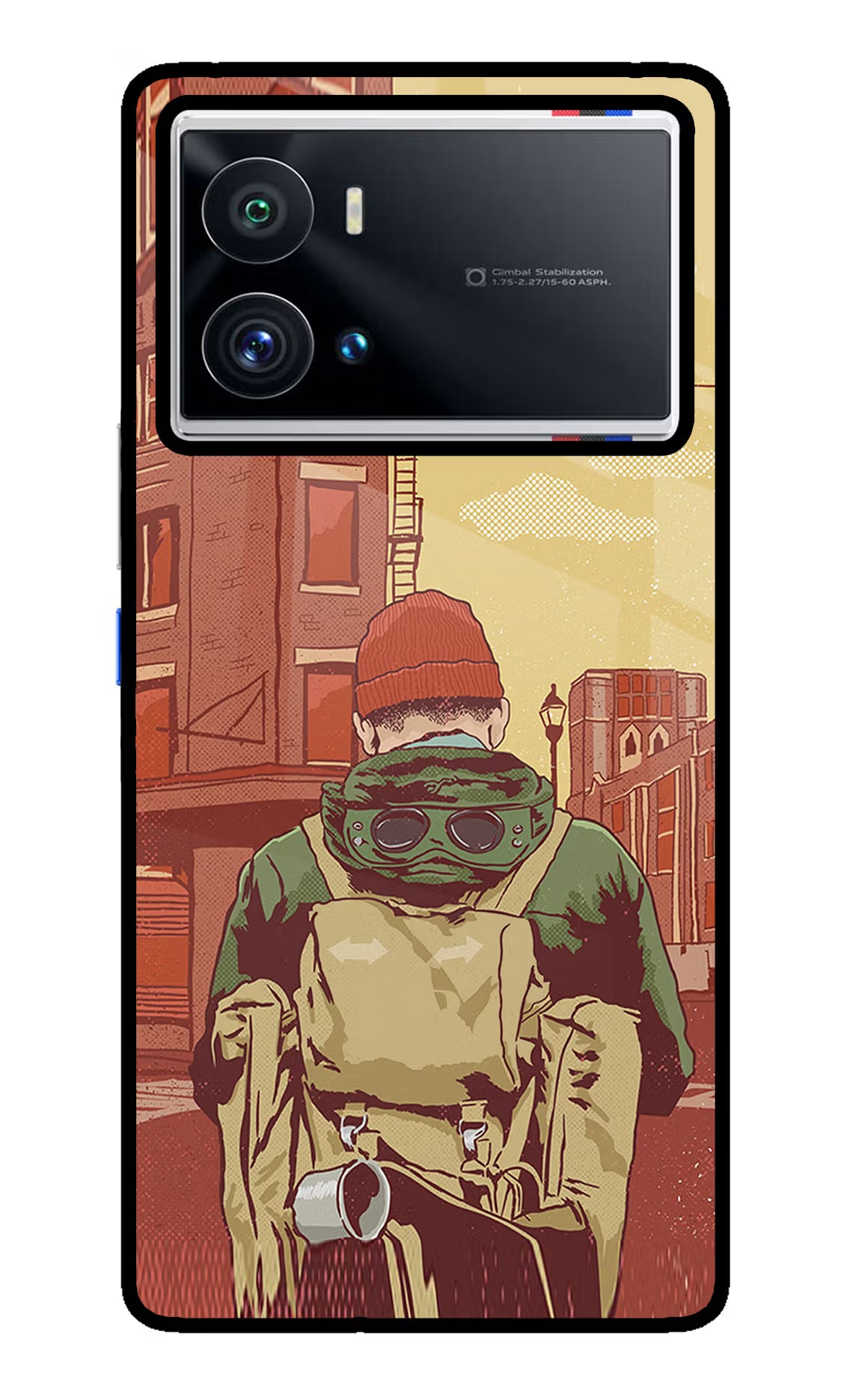 Adventurous iQOO 9 Pro 5G Back Cover - Adventurous iQOO 9 Pro 5G Glass Case Back Cover by Casekaro Adventurous iQOO 9 Pro 5G Glass Case Back Cover by Casekaro