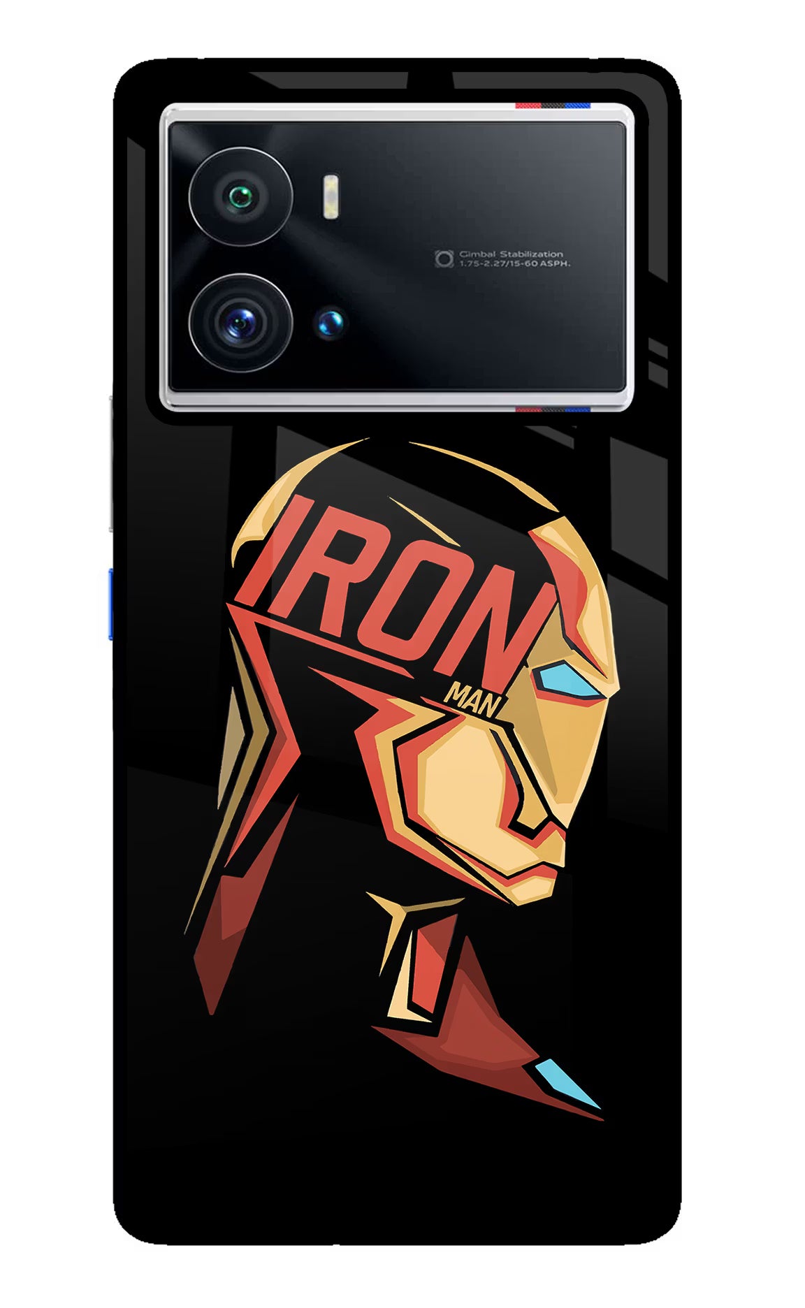 IronMan iQOO 9 Pro 5G Back Cover - IronMan iQOO 9 Pro 5G Glass Case Back Cover by Casekaro IronMan iQOO 9 Pro 5G Glass Case Back Cover by Casekaro