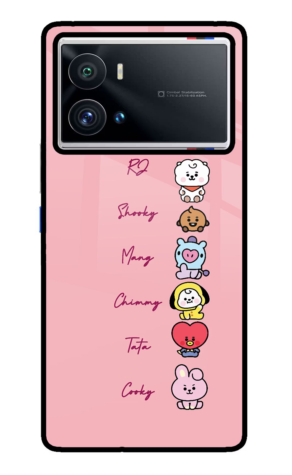 BTS names iQOO 9 Pro 5G Back Cover - BTS names iQOO 9 Pro 5G Glass Case Back Cover by Casekaro BTS names iQOO 9 Pro 5G Glass Case Back Cover by Casekaro