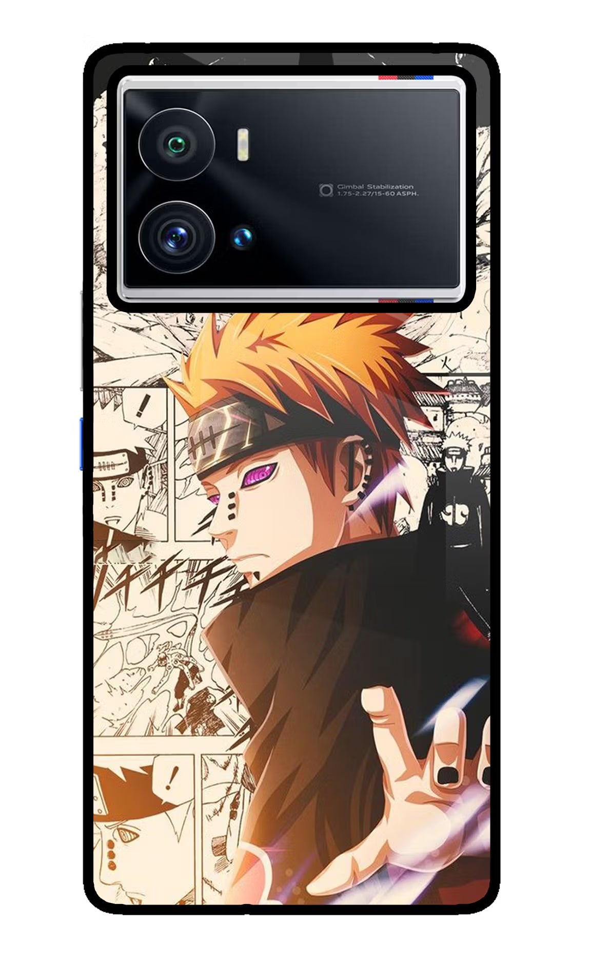 Pain Anime iQOO 9 Pro 5G Glass Case - Pain Anime iQOO 9 Pro 5G Glass Case Pain Anime iQOO 9 Pro 5G Glass Case