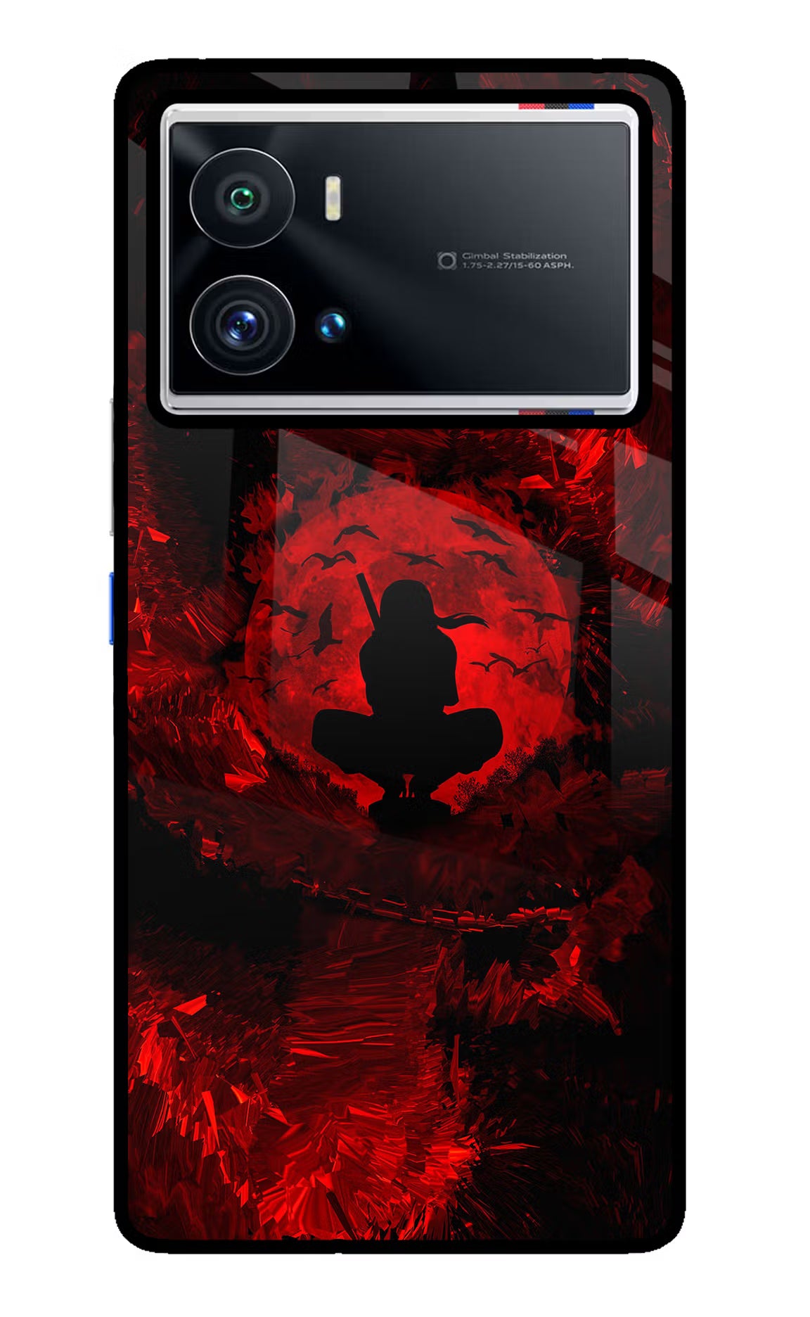 Itachi Uchiha iQOO 9 Pro 5G Back Cover - Itachi Uchiha iQOO 9 Pro 5G Glass Case Back Cover by Casekaro Itachi Uchiha iQOO 9 Pro 5G Glass Case Back Cover by Casekaro