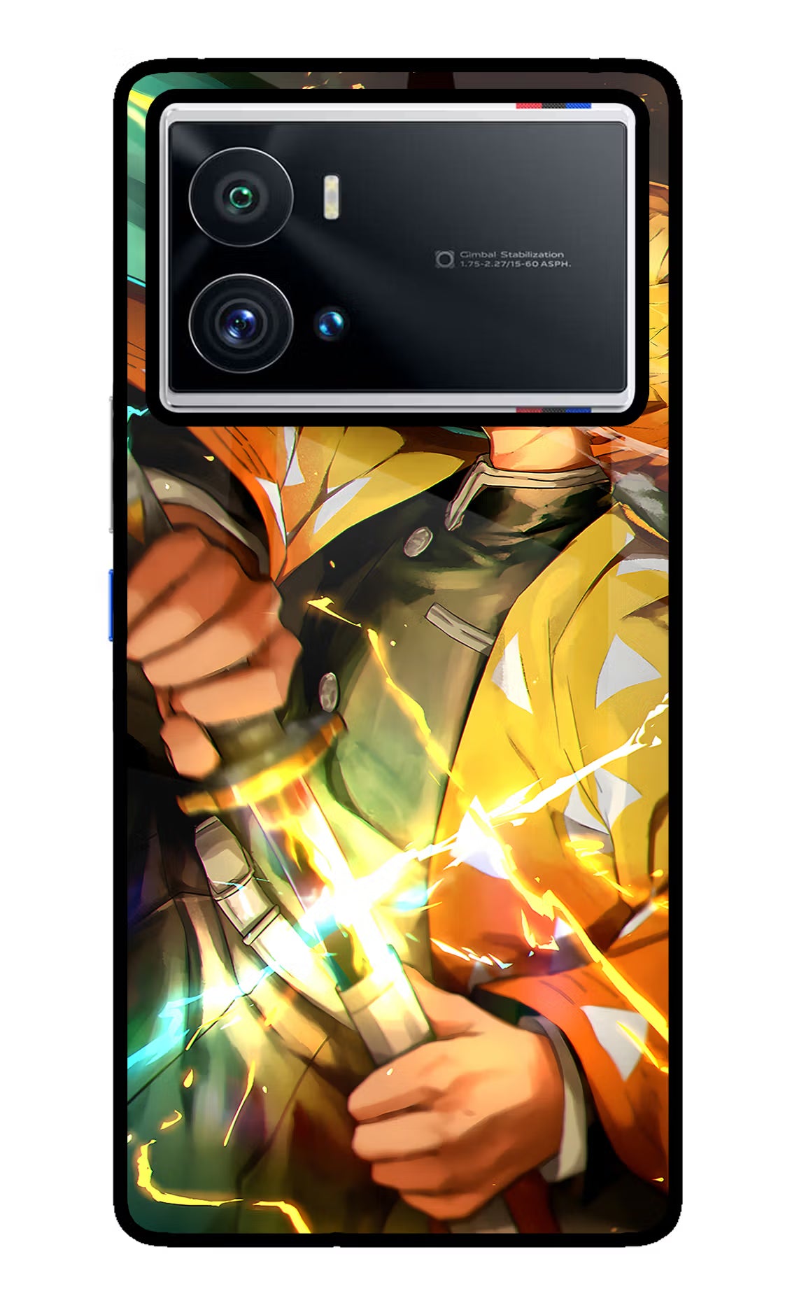 Demon Slayer iQOO 9 Pro 5G Glass Case - Demon Slayer iQOO 9 Pro 5G Glass Case Demon Slayer iQOO 9 Pro 5G Glass Case