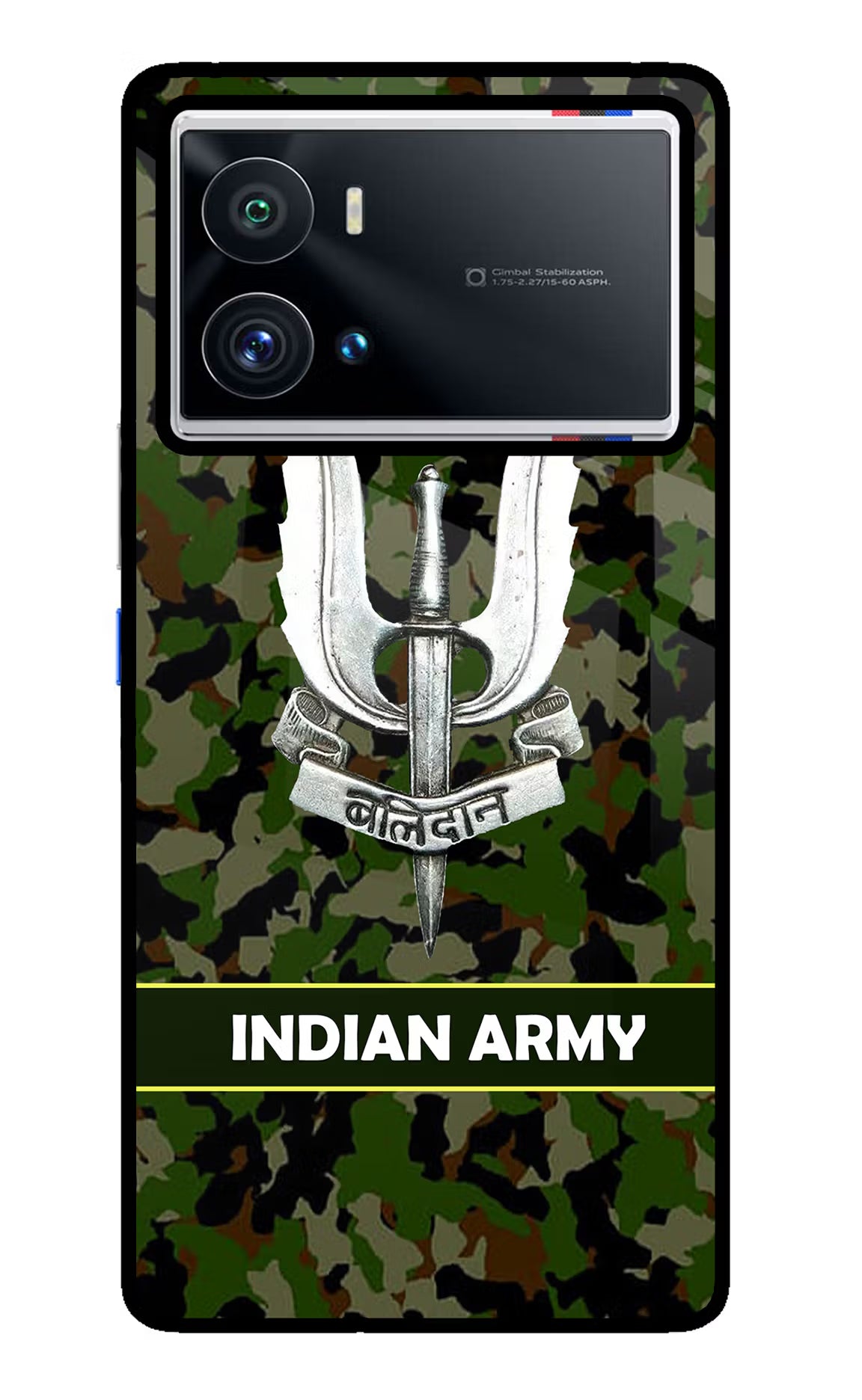 Balidan Indian Logo iQOO 9 Pro 5G Back Cover - Balidan Indian Logo iQOO 9 Pro 5G Glass Case Back Cover by Casekaro Balidan Indian Logo iQOO 9 Pro 5G Glass Case Back Cover by Casekaro