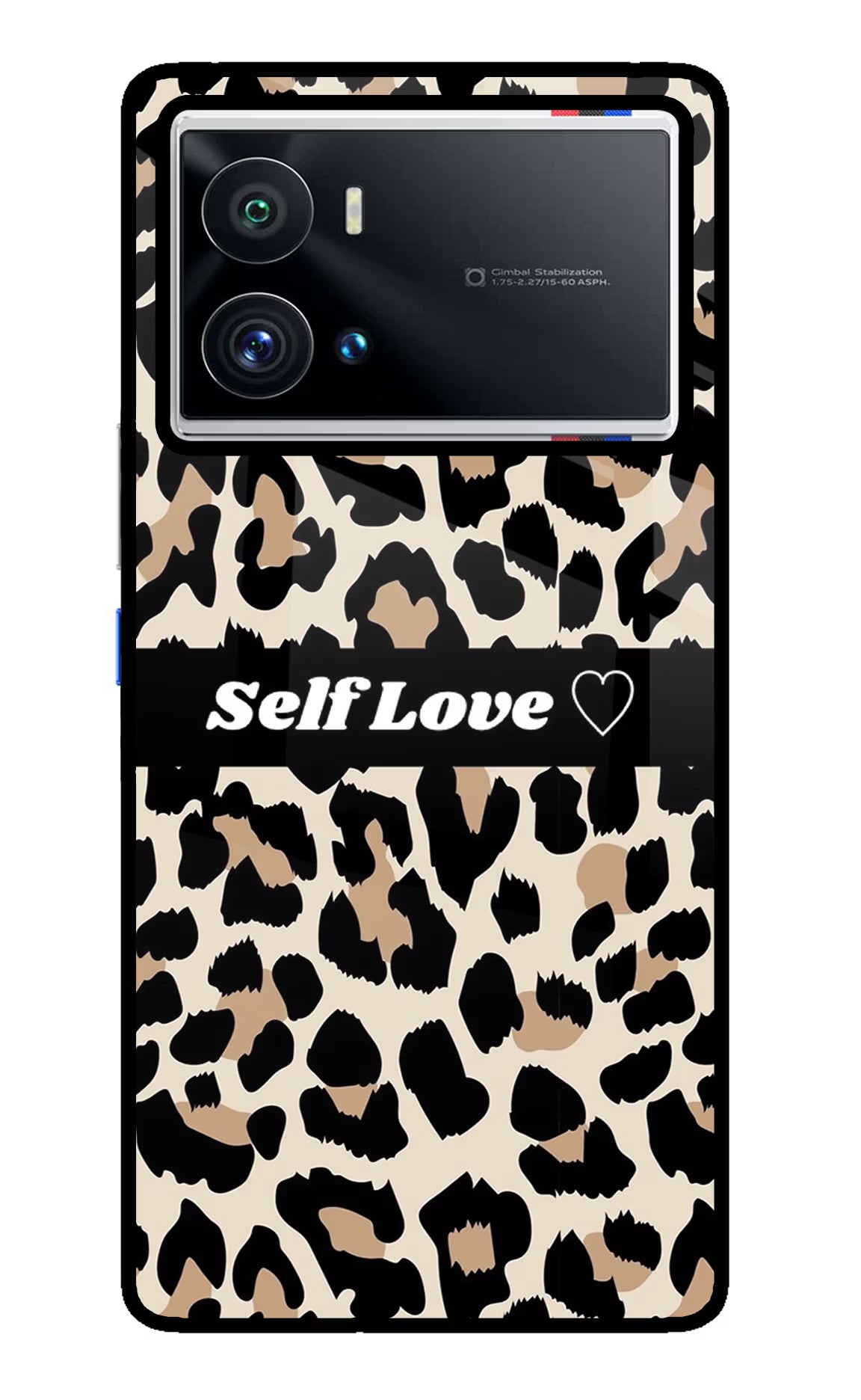 Leopard Print Self Love iQOO 9 Pro 5G Glass Case - Leopard Print Self Love iQOO 9 Pro 5G Glass Case Leopard Print Self Love iQOO 9 Pro 5G Glass Case
