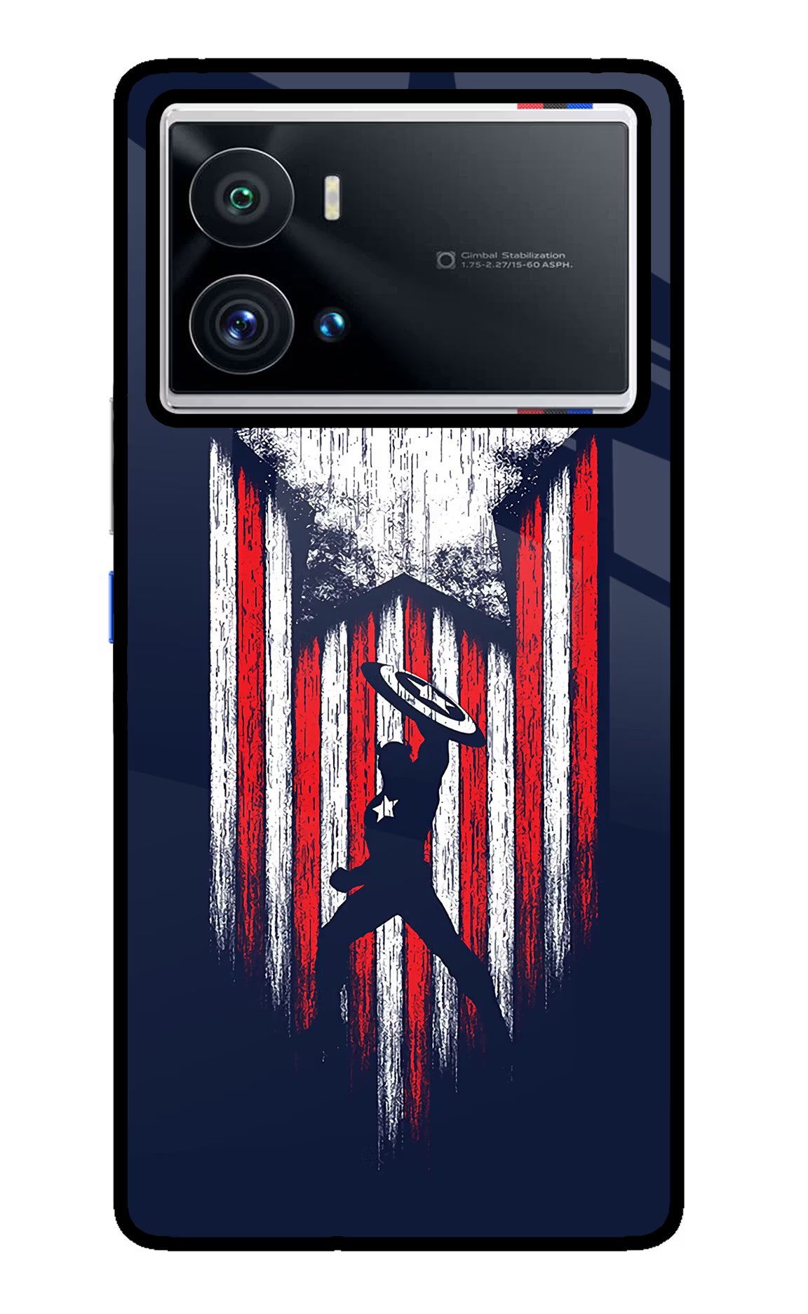 Captain America Marvel Art iQOO 9 Pro 5G Back Cover - Captain America Marvel Art iQOO 9 Pro 5G Glass Case Back Cover by Casekaro Captain America Marvel Art iQOO 9 Pro 5G Glass Case Back Cover by Casekaro
