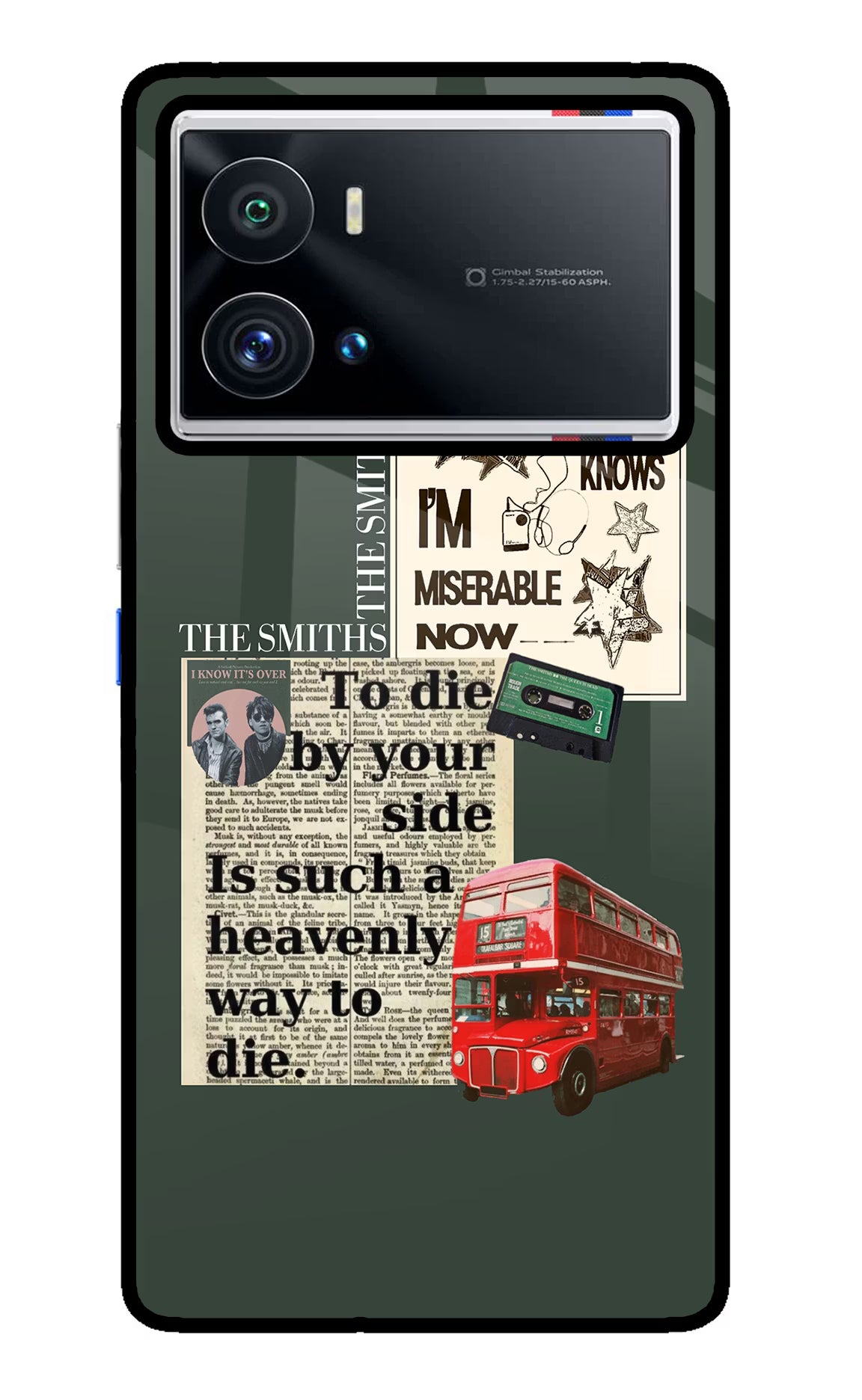 The Smiths iQOO 9 Pro 5G Back Cover - The Smiths iQOO 9 Pro 5G Glass Case Back Cover by Casekaro The Smiths iQOO 9 Pro 5G Glass Case Back Cover by Casekaro