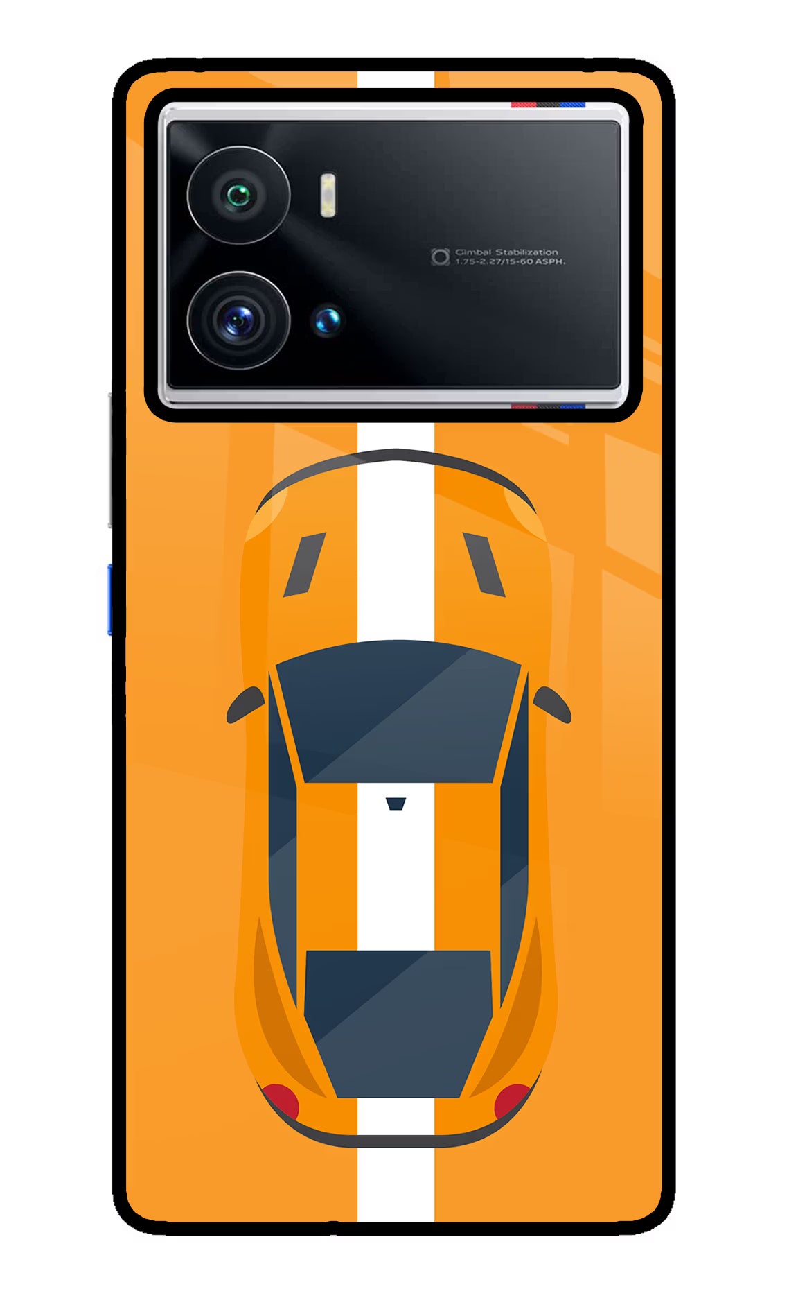 Highway Pursuit iQOO 9 Pro 5G Back Cover - Highway Pursuit iQOO 9 Pro 5G Glass Case Back Cover by Casekaro Highway Pursuit iQOO 9 Pro 5G Glass Case Back Cover by Casekaro