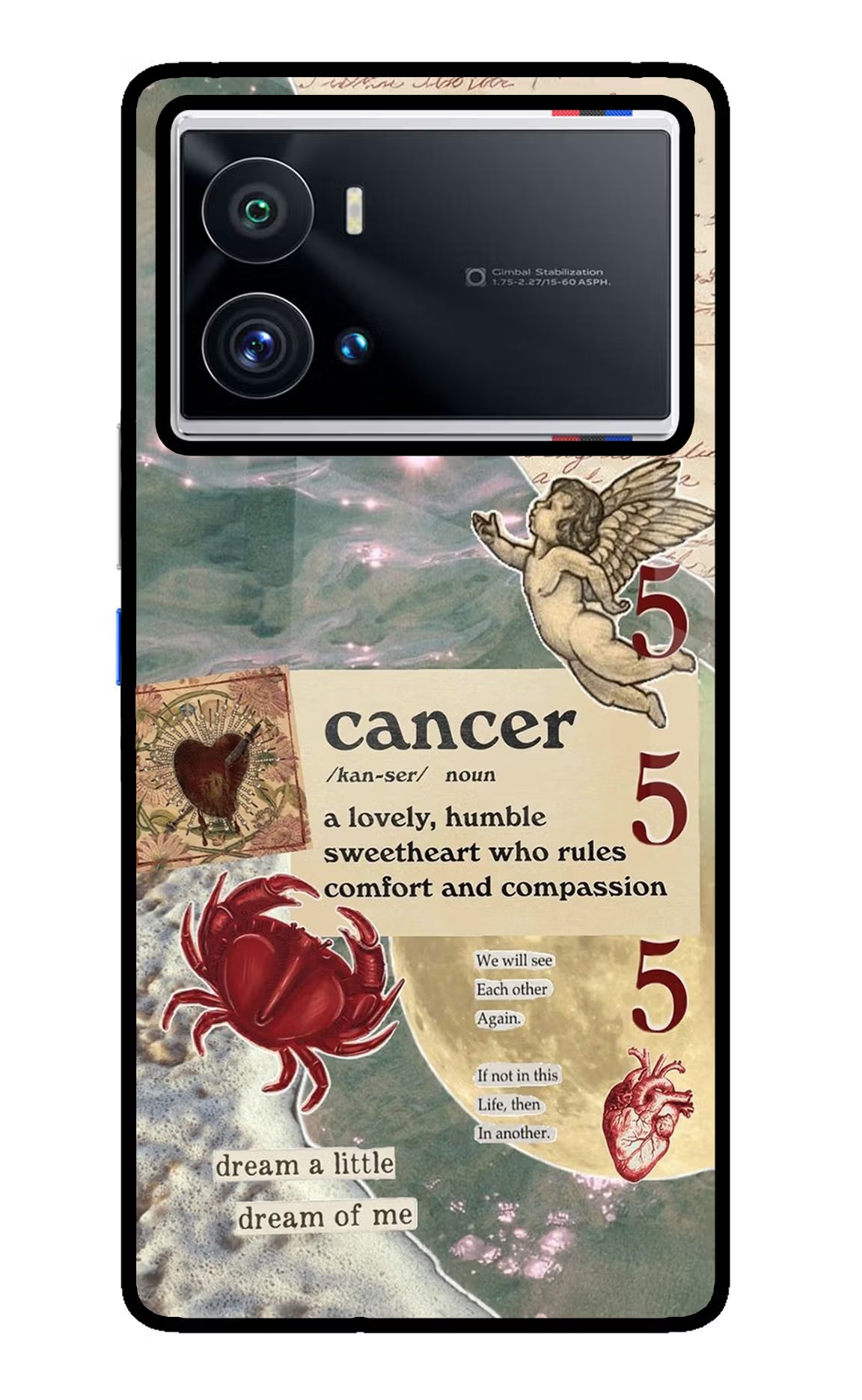 Cancer Zodiac iQOO 9 Pro 5G Glass Case - Cancer Zodiac iQOO 9 Pro 5G Glass Case Cancer Zodiac iQOO 9 Pro 5G Glass Case