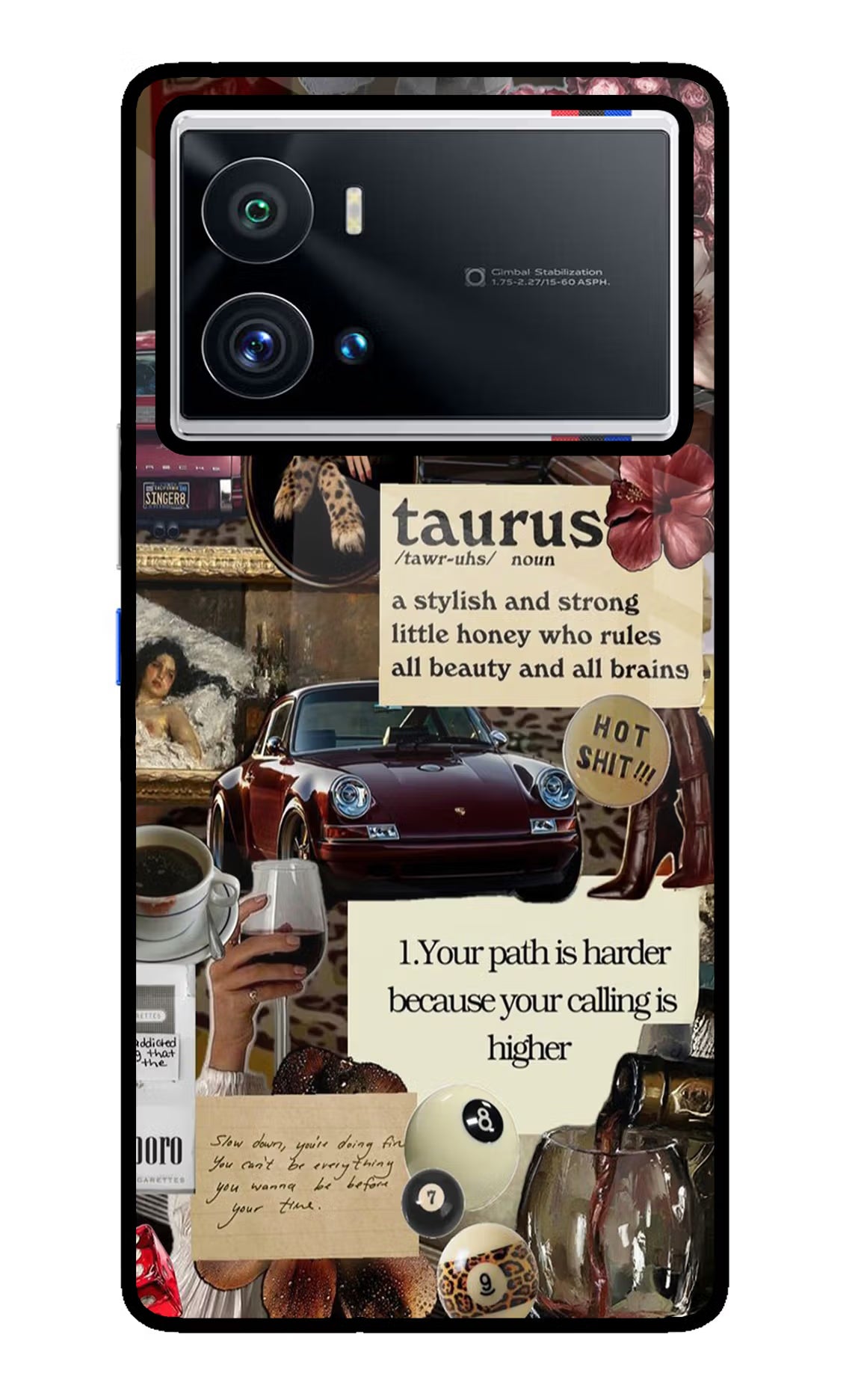 Taurus Zodiac iQOO 9 Pro 5G Glass Case - Taurus Zodiac iQOO 9 Pro 5G Glass Case Taurus Zodiac iQOO 9 Pro 5G Glass Case