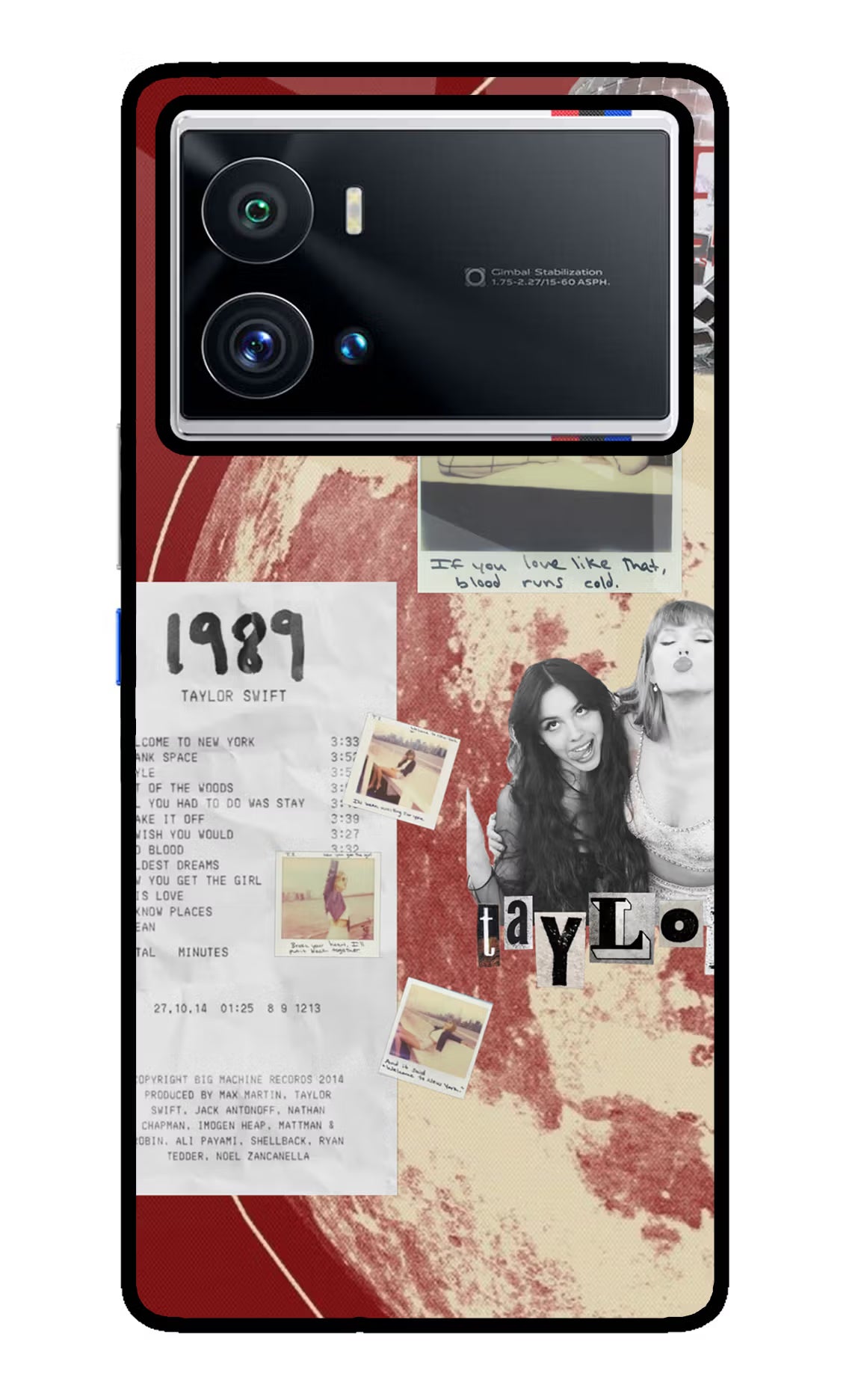 Taylor Swift iQOO 9 Pro 5G Glass Case - Taylor Swift iQOO 9 Pro 5G Glass Case Taylor Swift iQOO 9 Pro 5G Glass Case