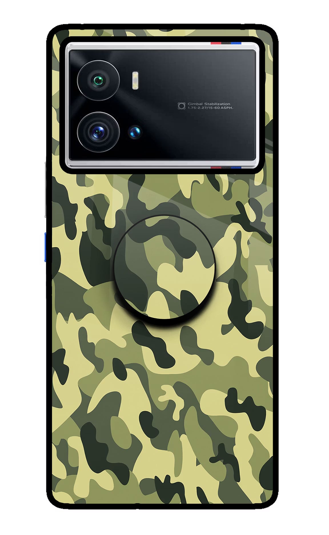 Camouflage iQOO 9 Pro 5G Pop Case - Camouflage iQOO 9 Pro 5G Pop Case by Casekaro Camouflage iQOO 9 Pro 5G Pop Case by Casekaro