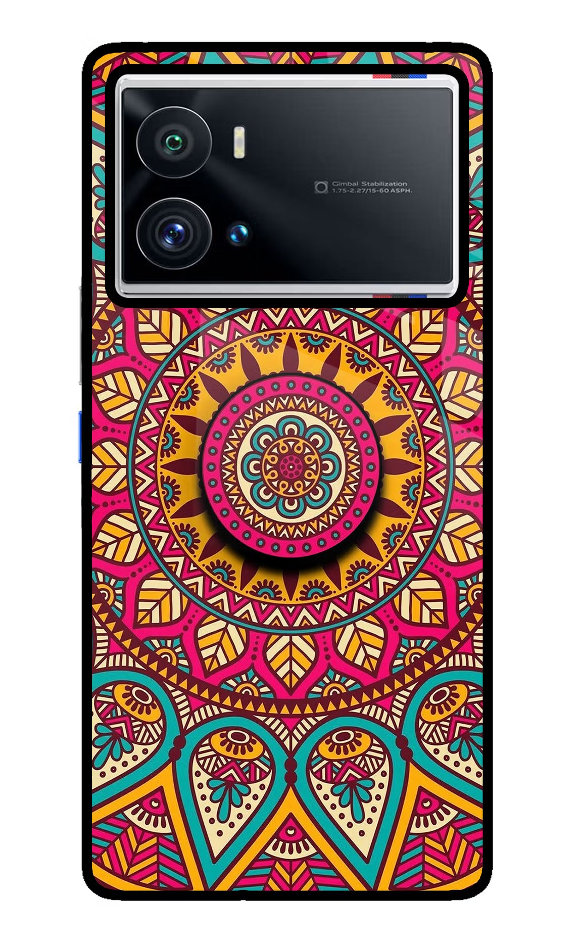 Mandala iQOO 9 Pro 5G Pop Case - Mandala iQOO 9 Pro 5G Pop Case by Casekaro Mandala iQOO 9 Pro 5G Pop Case by Casekaro