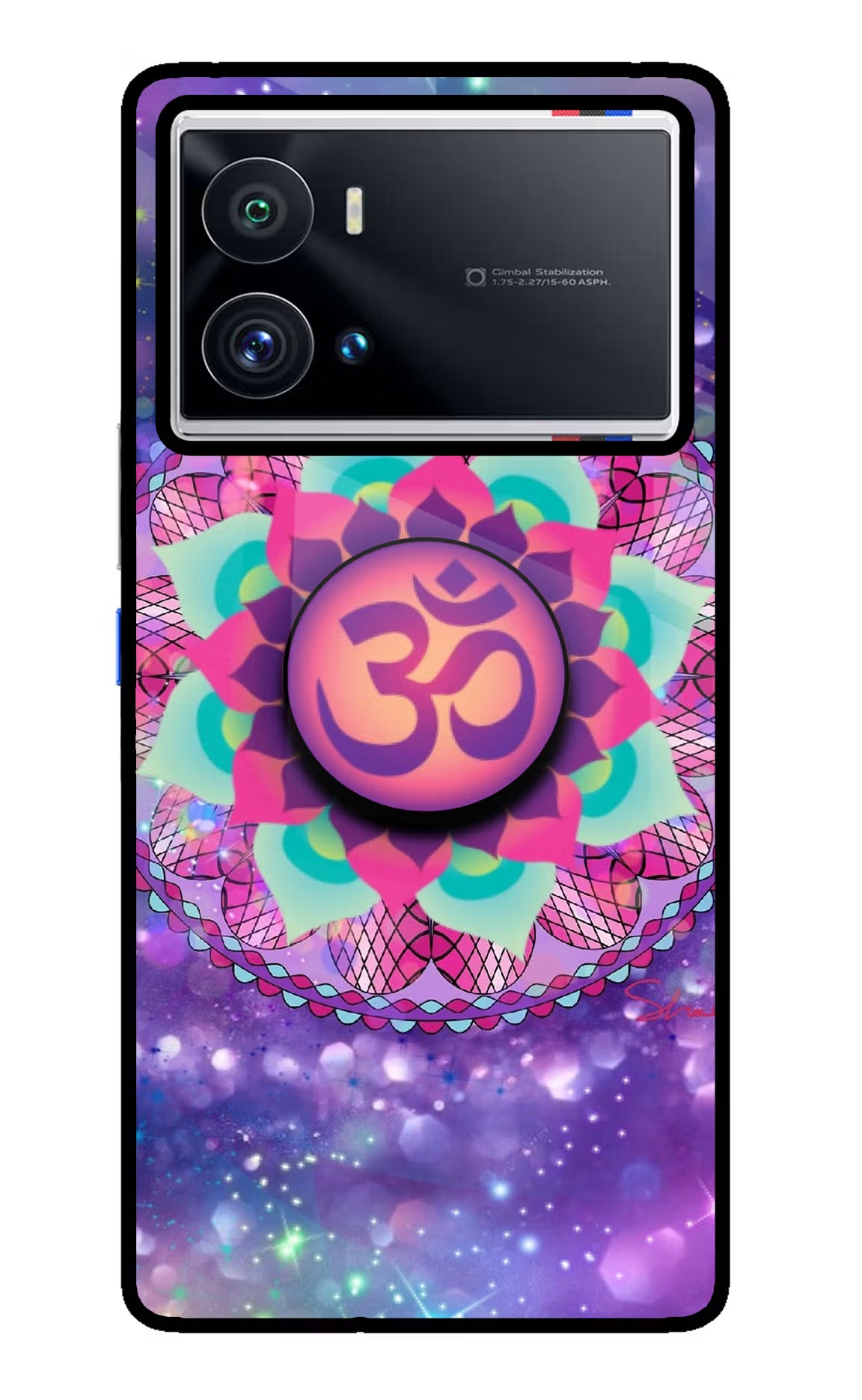 Om Purple iQOO 9 Pro 5G Pop Case - Om Purple iQOO 9 Pro 5G Pop Case by Casekaro Om Purple iQOO 9 Pro 5G Pop Case by Casekaro