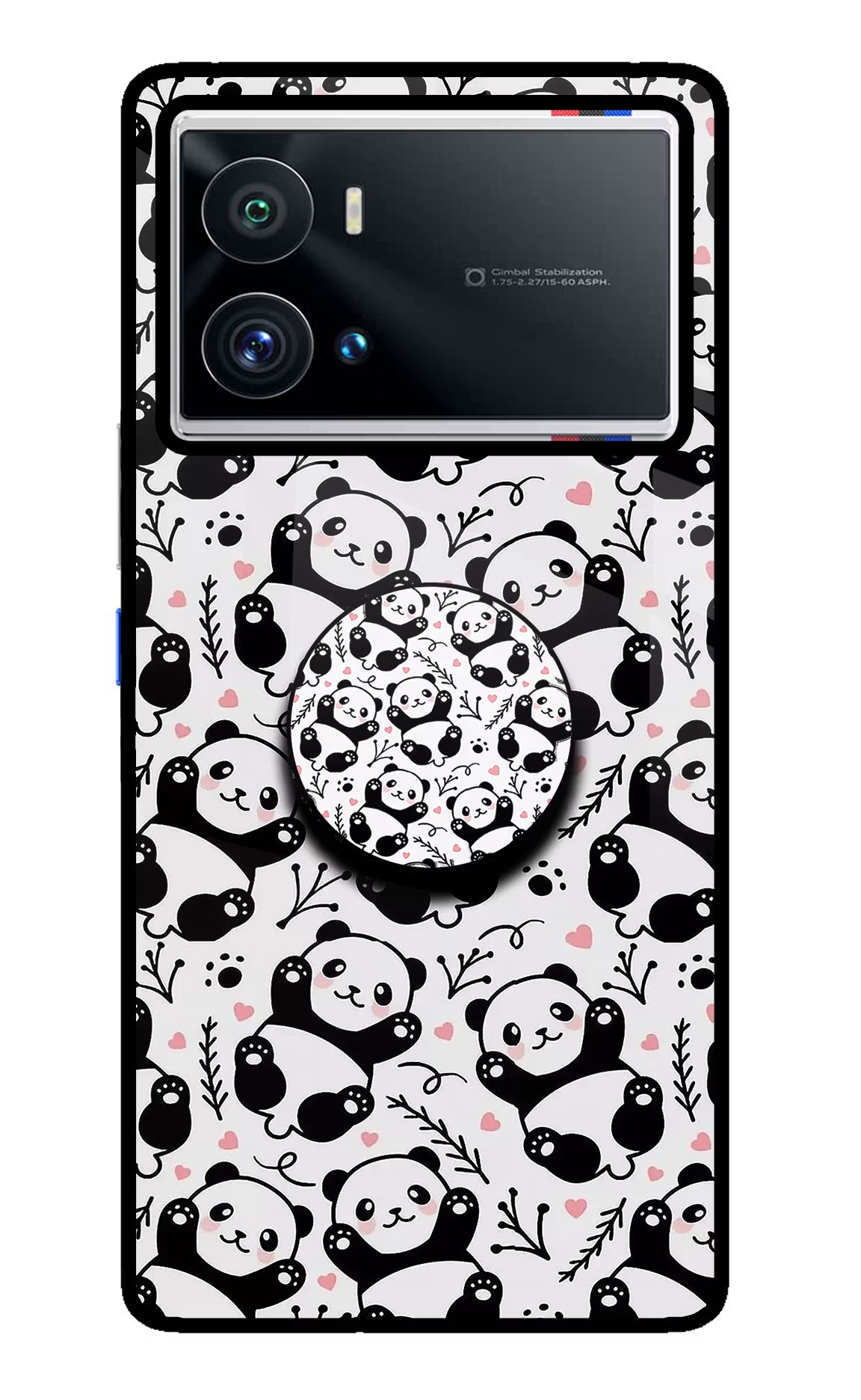Cute Panda iQOO 9 Pro 5G Pop Case - Cute Panda iQOO 9 Pro 5G Pop Case by Casekaro Cute Panda iQOO 9 Pro 5G Pop Case by Casekaro