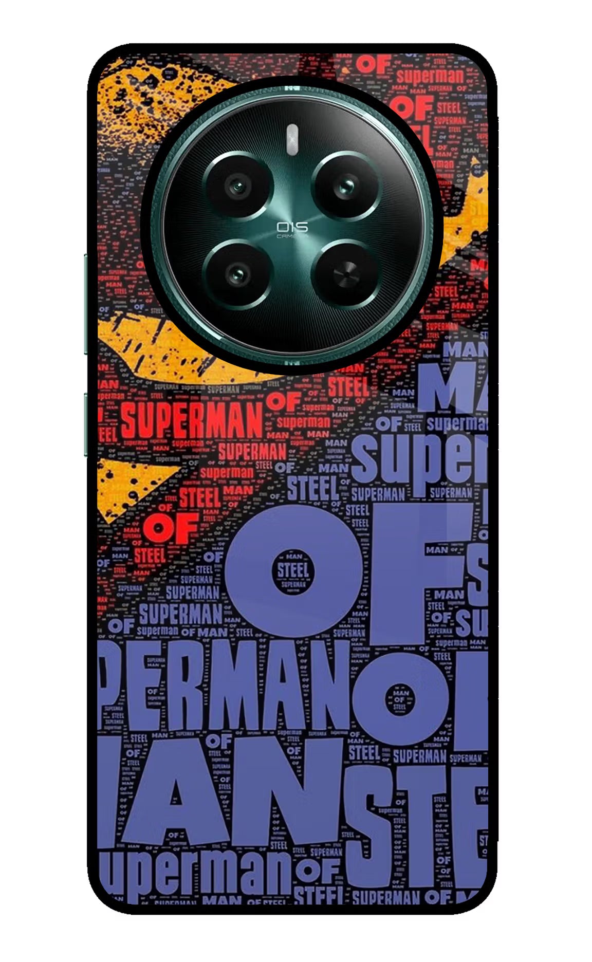 Superman Realme Narzo 70 5G/70 Pro 5G Glass Case - Superman Realme Narzo 70 5G/70 Pro 5G Glass Case Superman Realme Narzo 70 5G/70 Pro 5G Glass Case