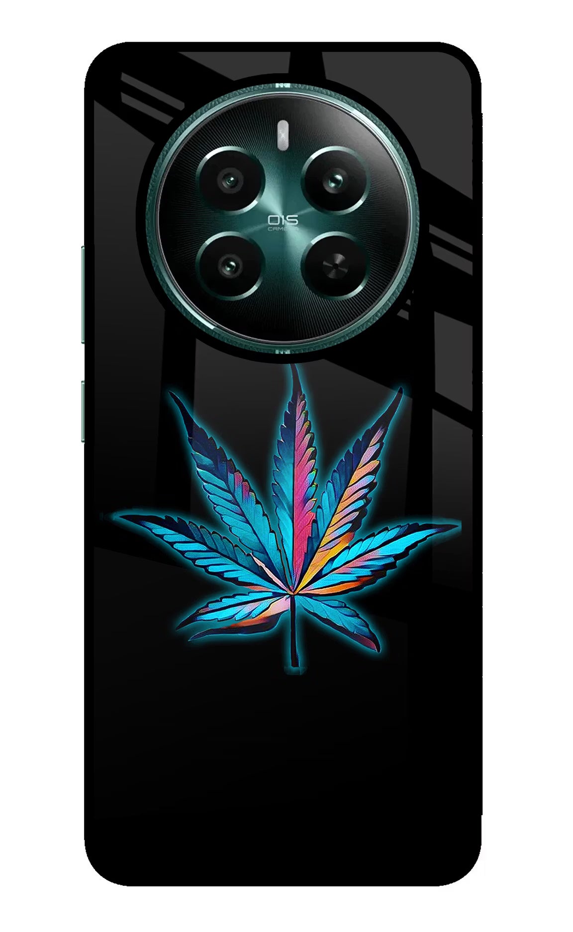 Weed Realme Narzo 70 5G/70 Pro 5G Glass Case - Weed Realme Narzo 70 5G/70 Pro 5G Glass Case Weed Realme Narzo 70 5G/70 Pro 5G Glass Case