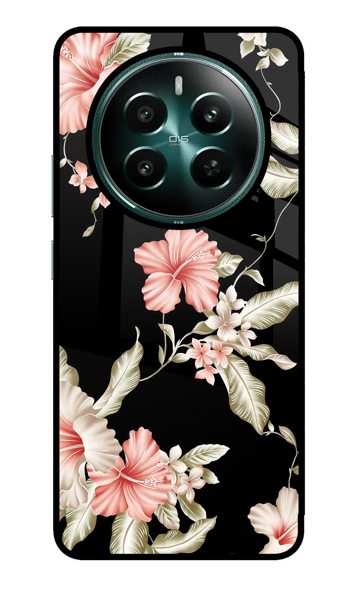 Flowers Realme Narzo 70 5G/70 Pro 5G Back Cover - Flowers Realme Narzo 70 5G/70 Pro 5G Glass Case Back Cover by Casekaro Flowers Realme Narzo 70 5G/70 Pro 5G Glass Case Back Cover by Casekaro