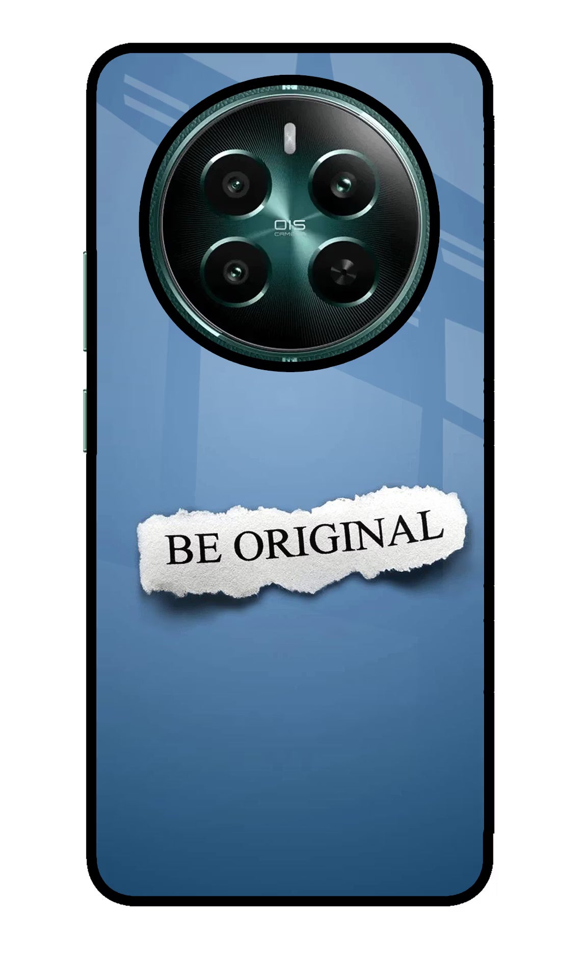 Be Original Realme Narzo 70 5G/70 Pro 5G Back Cover - Be Original Realme Narzo 70 5G/70 Pro 5G Glass Case Back Cover by Casekaro Be Original Realme Narzo 70 5G/70 Pro 5G Glass Case Back Cover by Casekaro