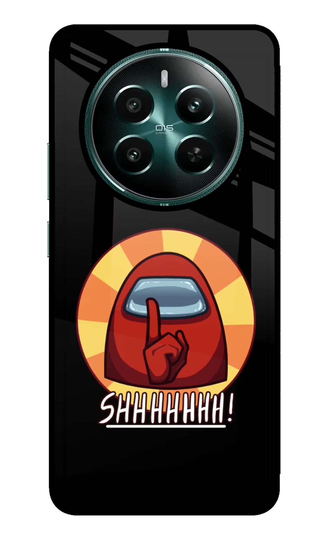 Among Us Shhh! Realme Narzo 70 5G/70 Pro 5G Glass Case - Among Us Shhh! Realme Narzo 70 5G/70 Pro 5G Glass Case Among Us Shhh! Realme Narzo 70 5G/70 Pro 5G Glass Case