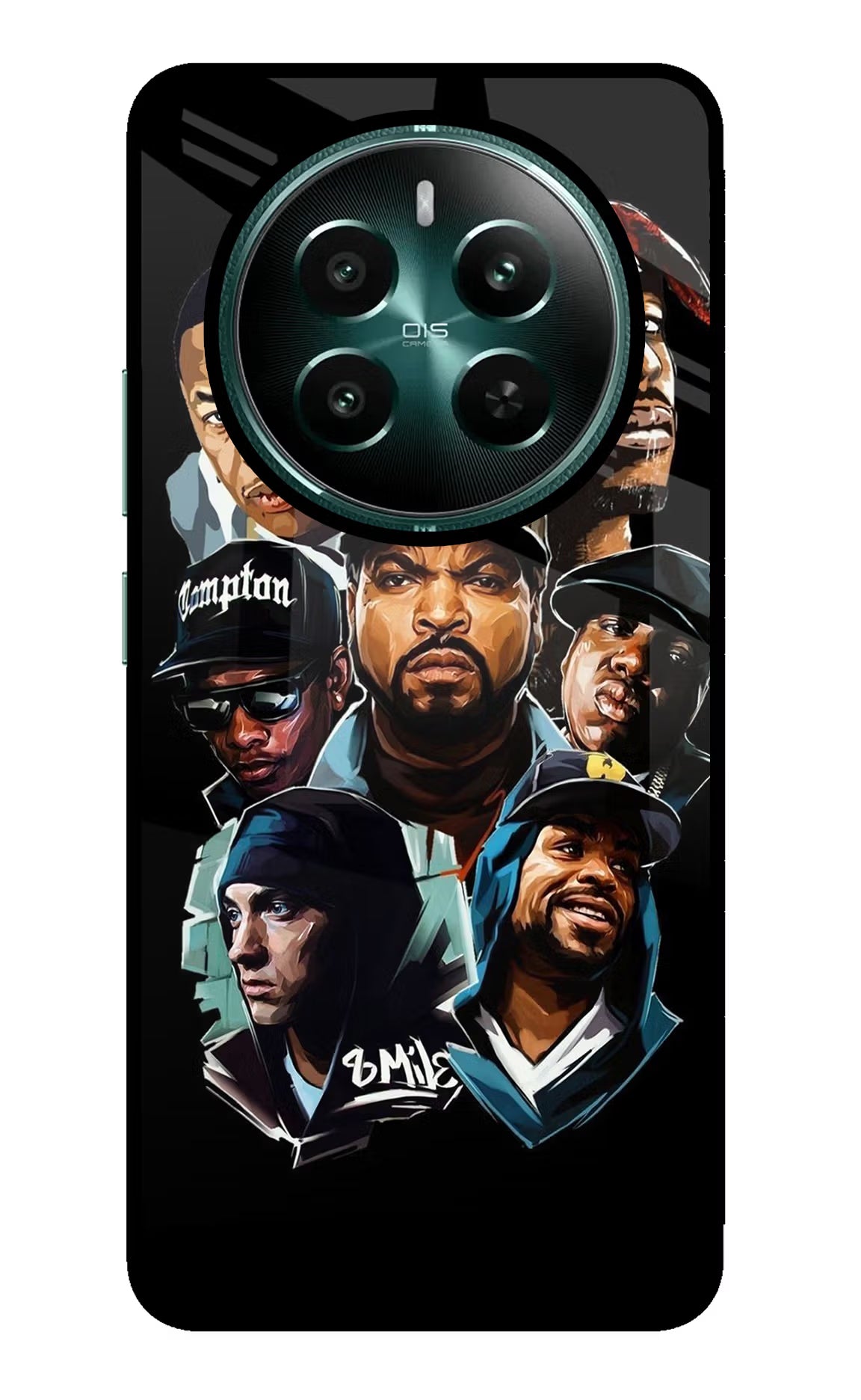 Rappers Realme Narzo 70 5G/70 Pro 5G Glass Case - Rappers Realme Narzo 70 5G/70 Pro 5G Glass Case Rappers Realme Narzo 70 5G/70 Pro 5G Glass Case