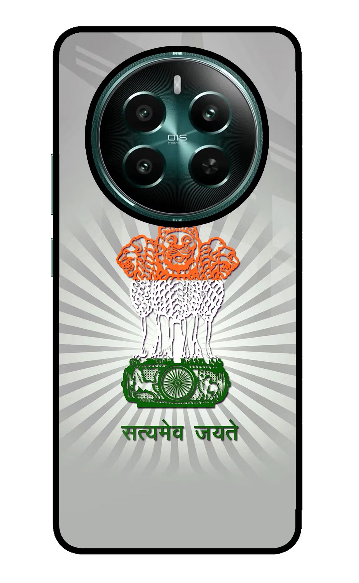 Satyamev Jayate Art Realme Narzo 70 5G/70 Pro 5G Back Cover - Satyamev Jayate Art Realme Narzo 70 5G/70 Pro 5G Glass Case Back Cover by Casekaro Satyamev Jayate Art Realme Narzo 70 5G/70 Pro 5G Glass Case Back Cover by Casekaro