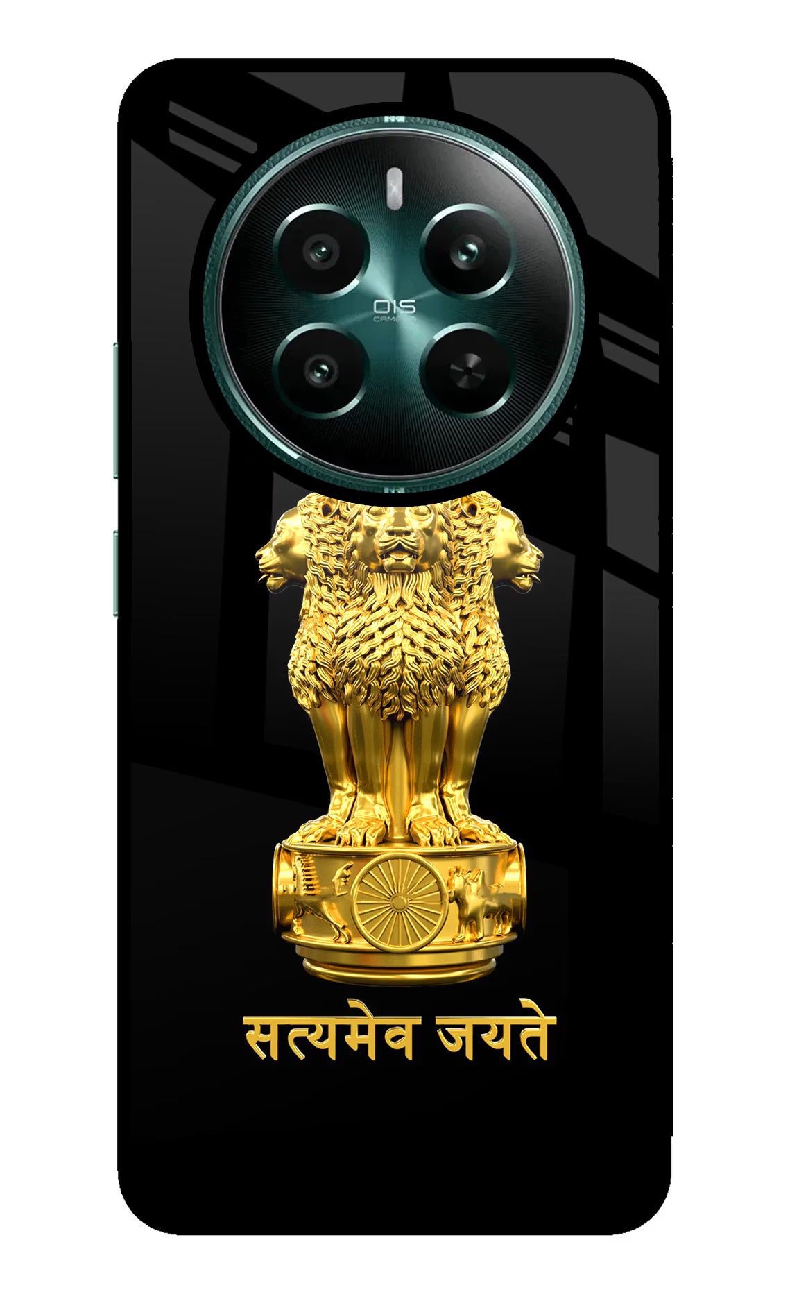 Satyamev Jayate Golden Realme Narzo 70 5G/70 Pro 5G Glass Case - Satyamev Jayate Golden Realme Narzo 70 5G/70 Pro 5G Glass Case Satyamev Jayate Golden Realme Narzo 70 5G/70 Pro 5G Glass Case