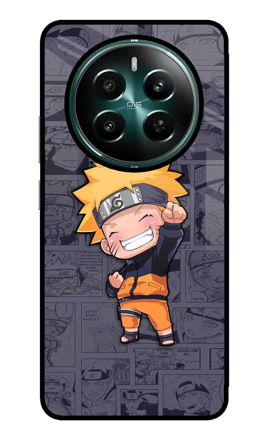 Chota Naruto Realme Narzo 70 5G/70 Pro 5G Back Cover - Chota Naruto Realme Narzo 70 5G/70 Pro 5G Glass Case Back Cover by Casekaro Chota Naruto Realme Narzo 70 5G/70 Pro 5G Glass Case Back Cover by Casekaro
