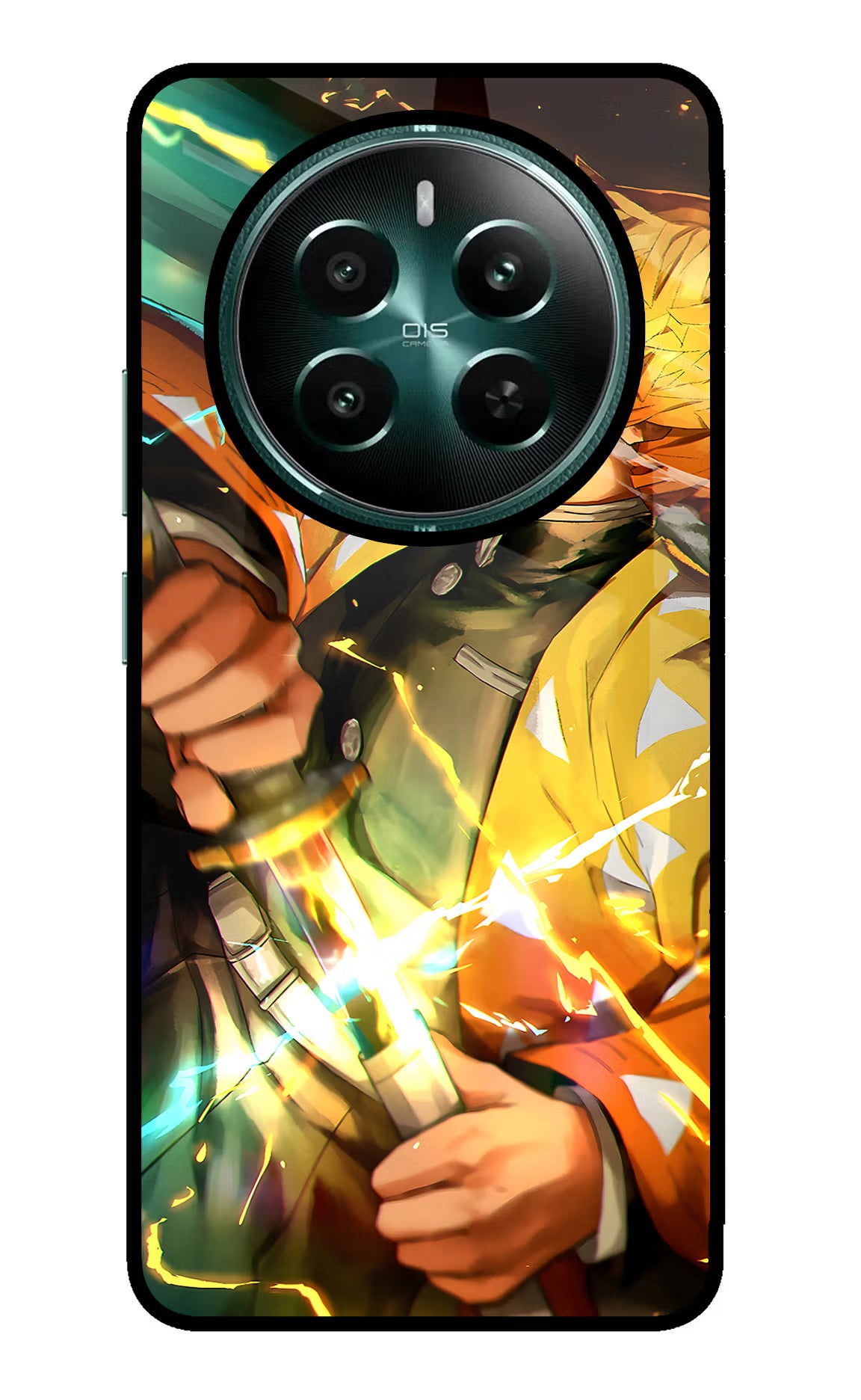 Demon Slayer Realme Narzo 70 5G/70 Pro 5G Back Cover - Demon Slayer Realme Narzo 70 5G/70 Pro 5G Glass Case Back Cover by Casekaro Demon Slayer Realme Narzo 70 5G/70 Pro 5G Glass Case Back Cover by Casekaro