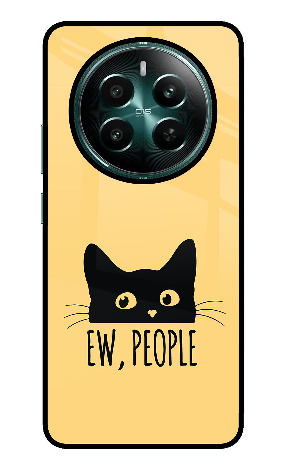 Ew People Catitude Realme Narzo 70 5G/70 Pro 5G Glass Case - Ew People Catitude Realme Narzo 70 5G/70 Pro 5G Glass Case Ew People Catitude Realme Narzo 70 5G/70 Pro 5G Glass Case